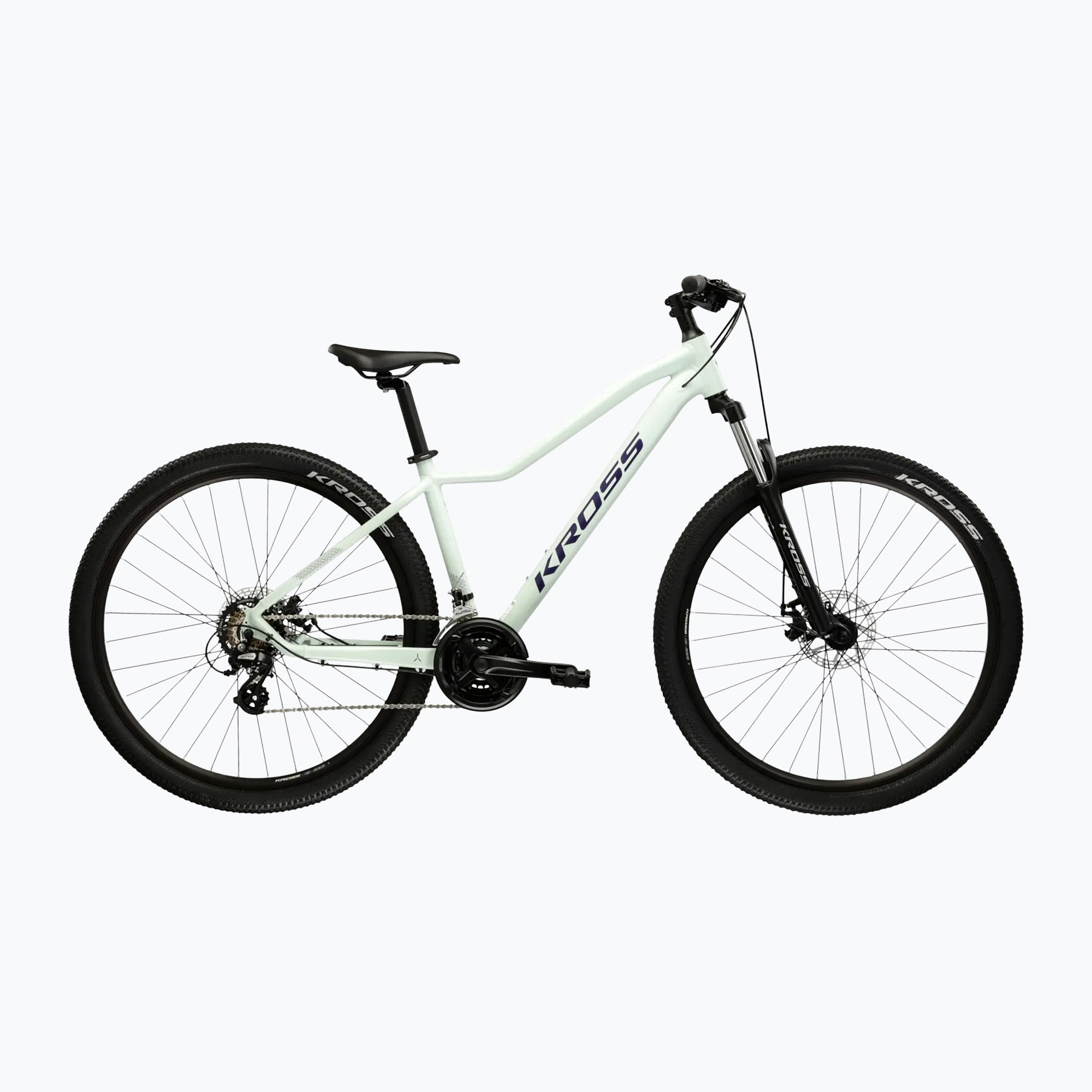 Női mountain bike KROSS Lea 2.0 W 27.5 mint/purple/matte (Lea 2.0 W KRLE2Z27X14W009074)