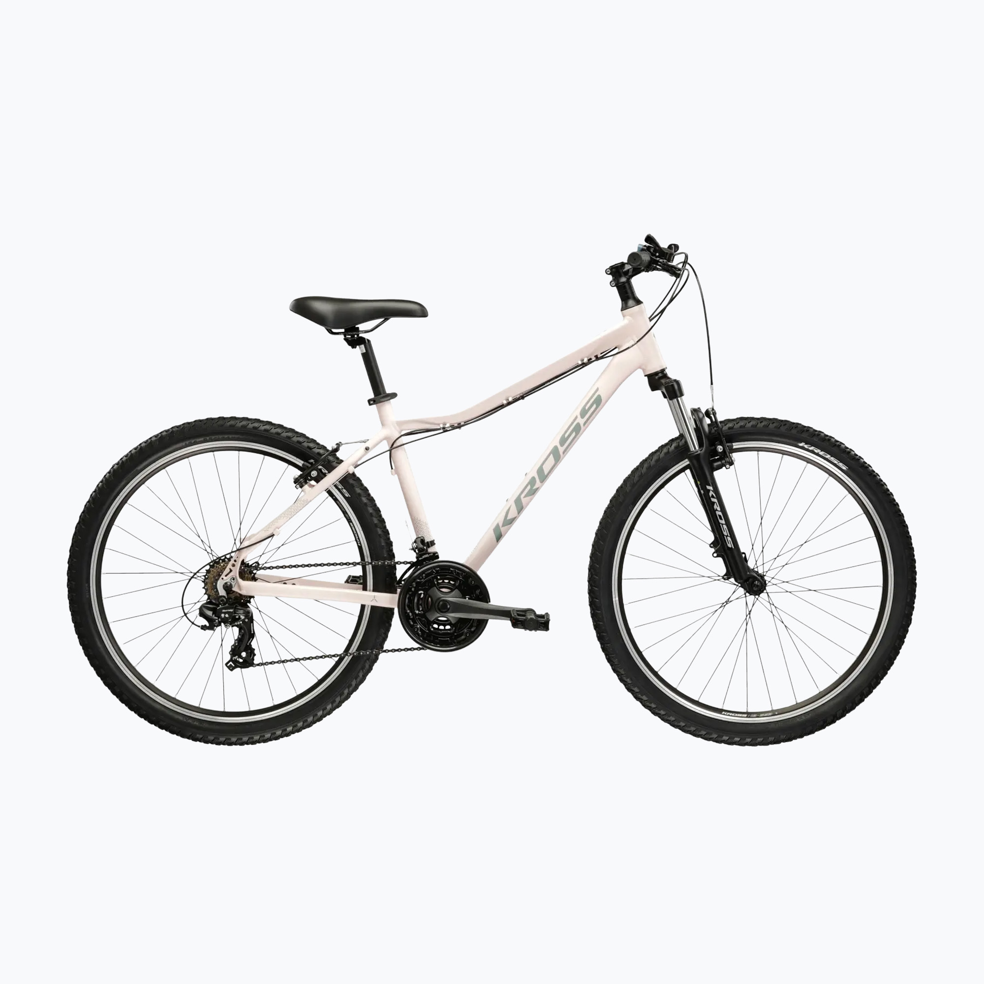 Dámsky horský bicykel KROSS Lea 1.0 pink/grey/matte (Lea 1.0 KRLE1Z26X13W009066)