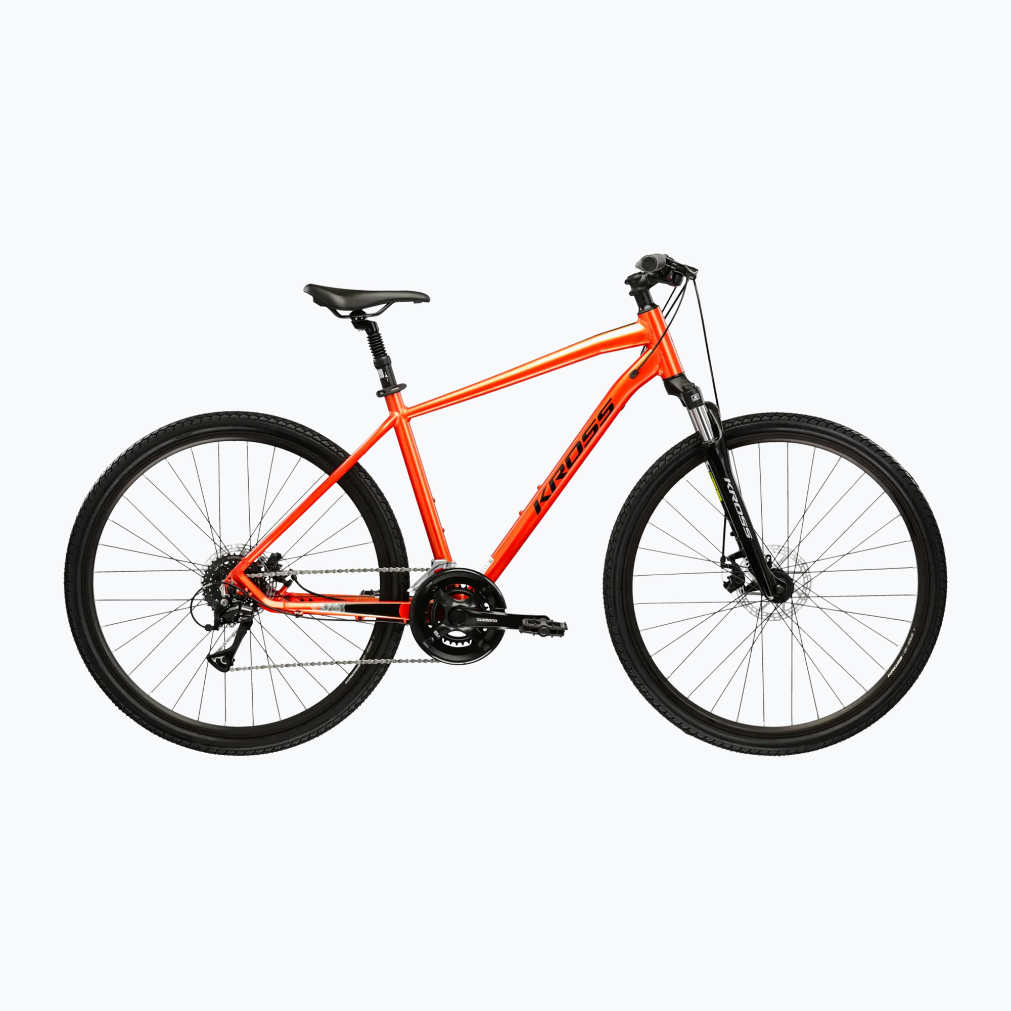 Cross kerékpár KROSS Evado 3.0 orange/black (Evado 3.0 KREV3Z28X19M008926)