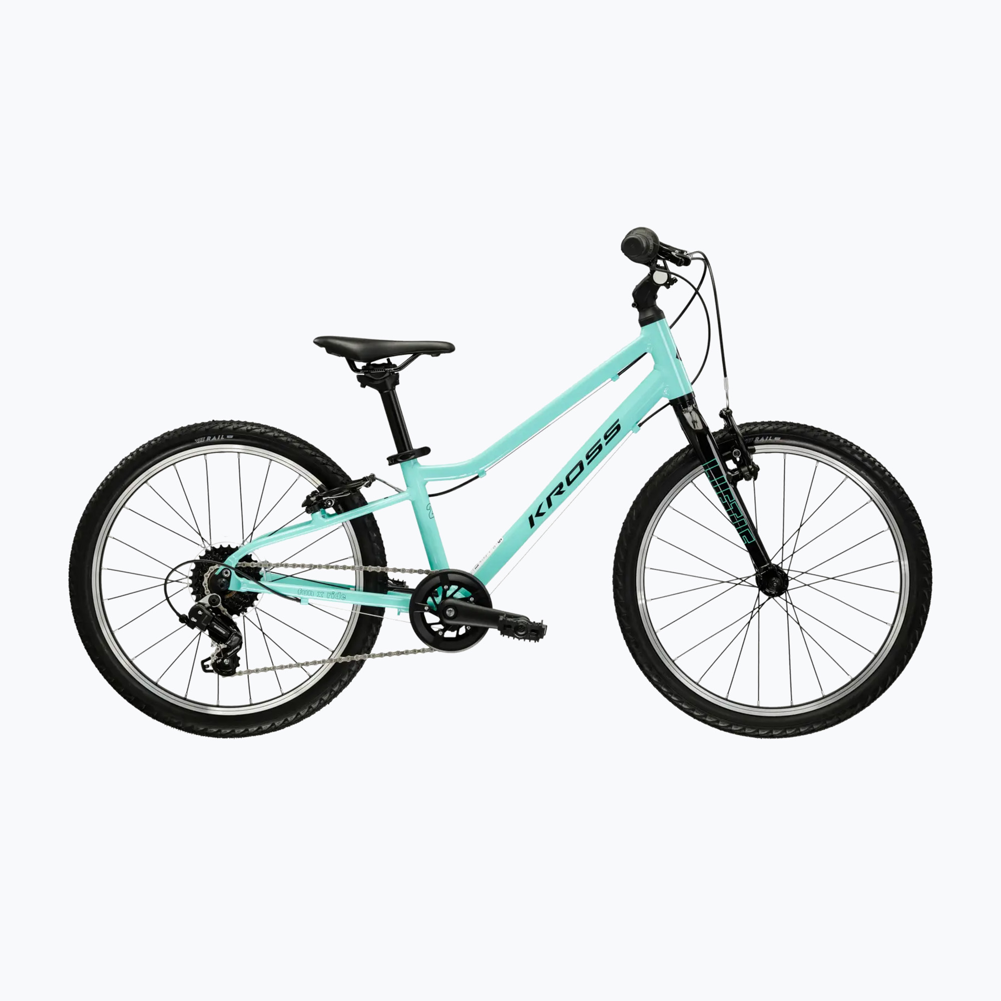 Gyermekkerékpár KROSS Liftie 20 mint/black/glossy (Liftie 20 KRLFXX20X10U009310)