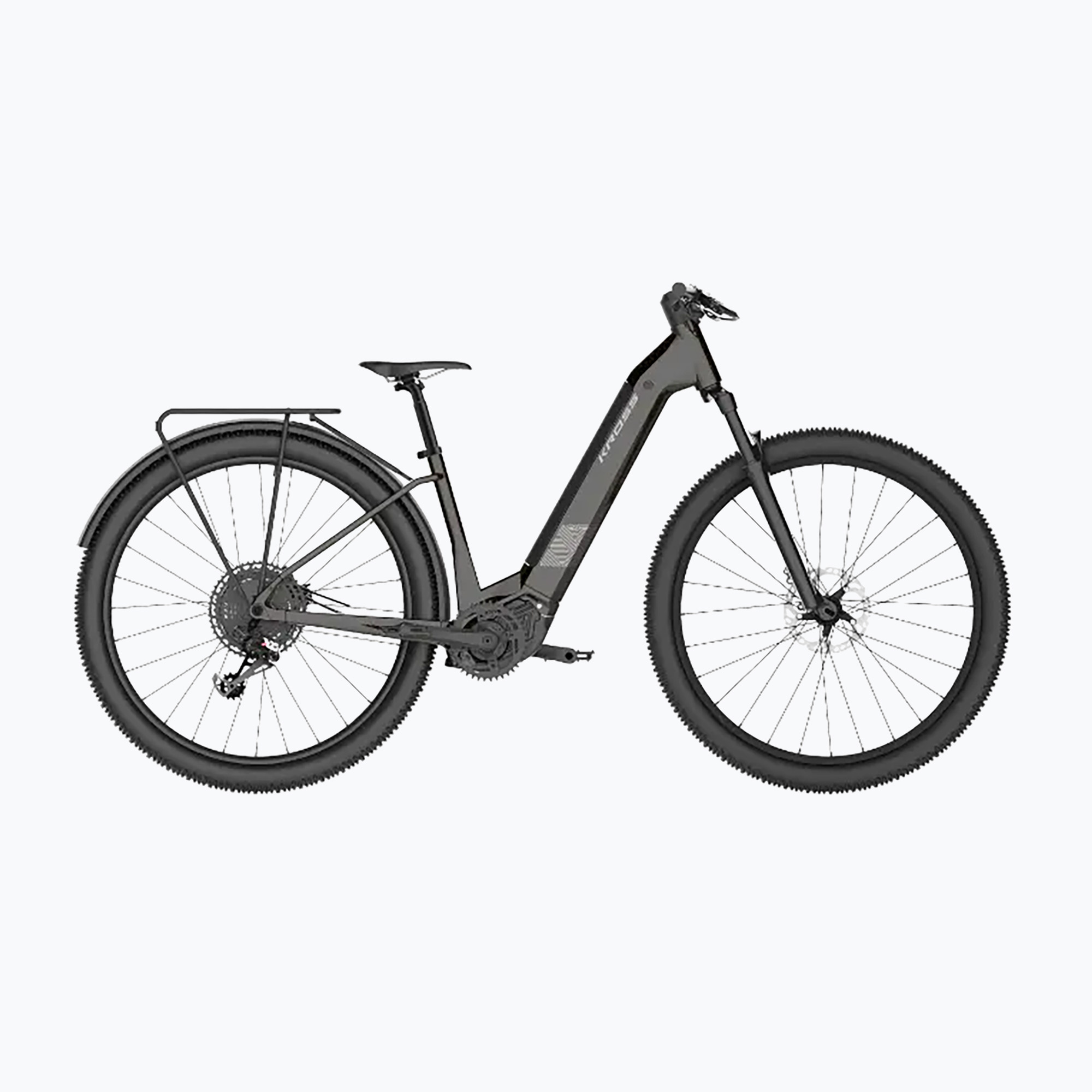 Elektrický bicykel KROSS Influx Suv Hybrid 4.0 800 29 el. black/beige/gloss (Influx Suv Hyb 4.0 800 29 el. KRIS4Z29X16U009634)