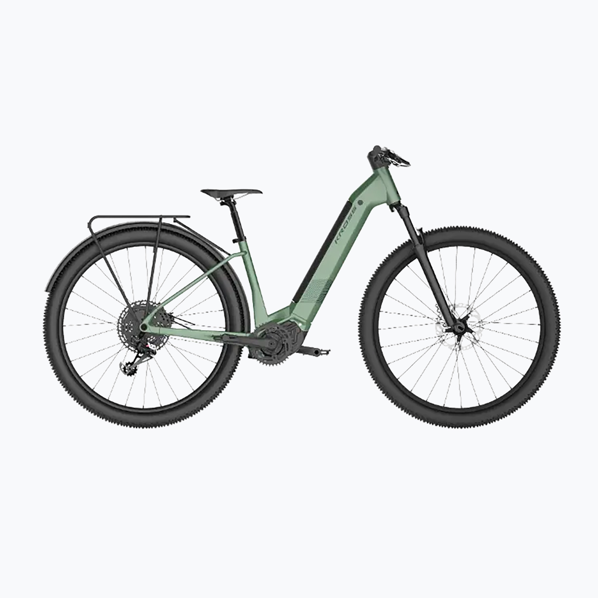 Elektrický bicykel KROSS Influx Suv Hybrid 3.0 29 el. 800 Wh green/green/matte (Influx Suv Hyb 3.0 800 29 el. KRIS3Z29X16U009574)