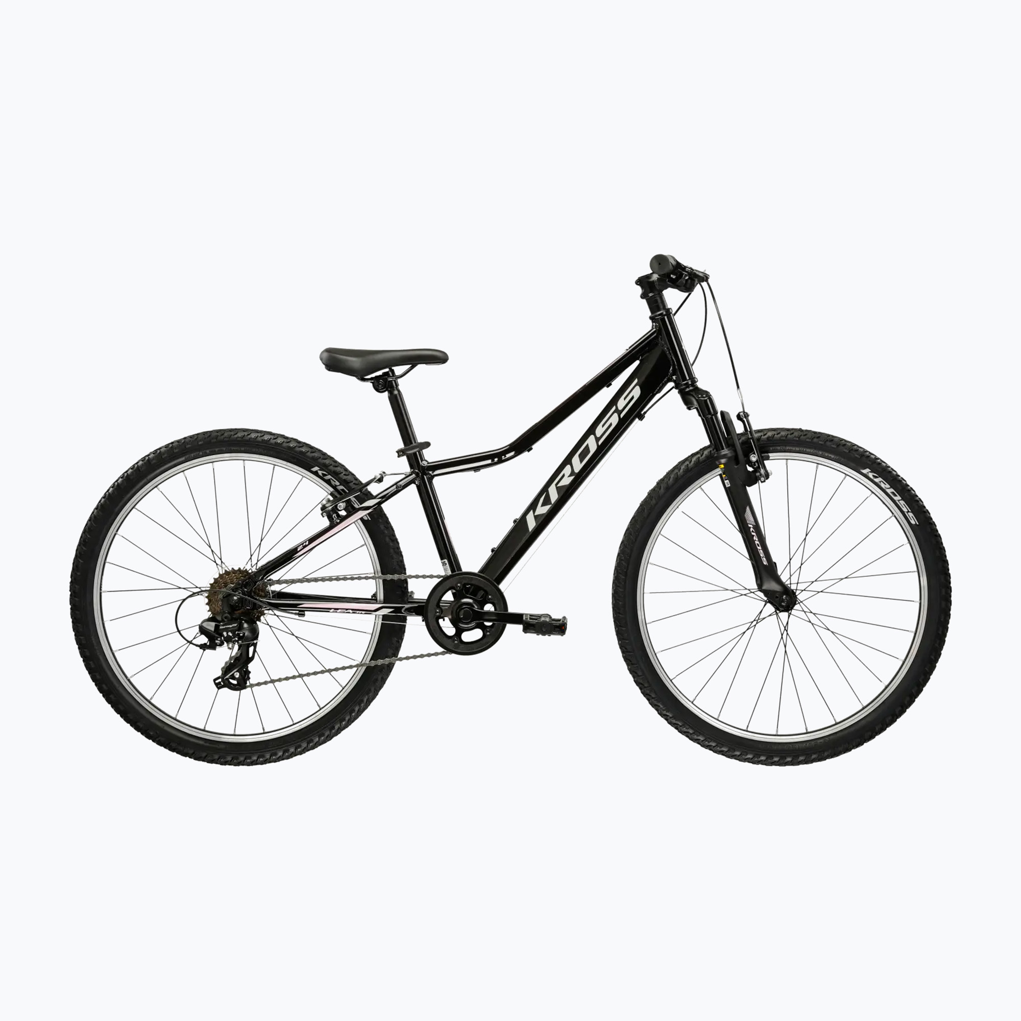 Dětské kolo KROSS Lea Jr 1.0 In black/silver/gloss
