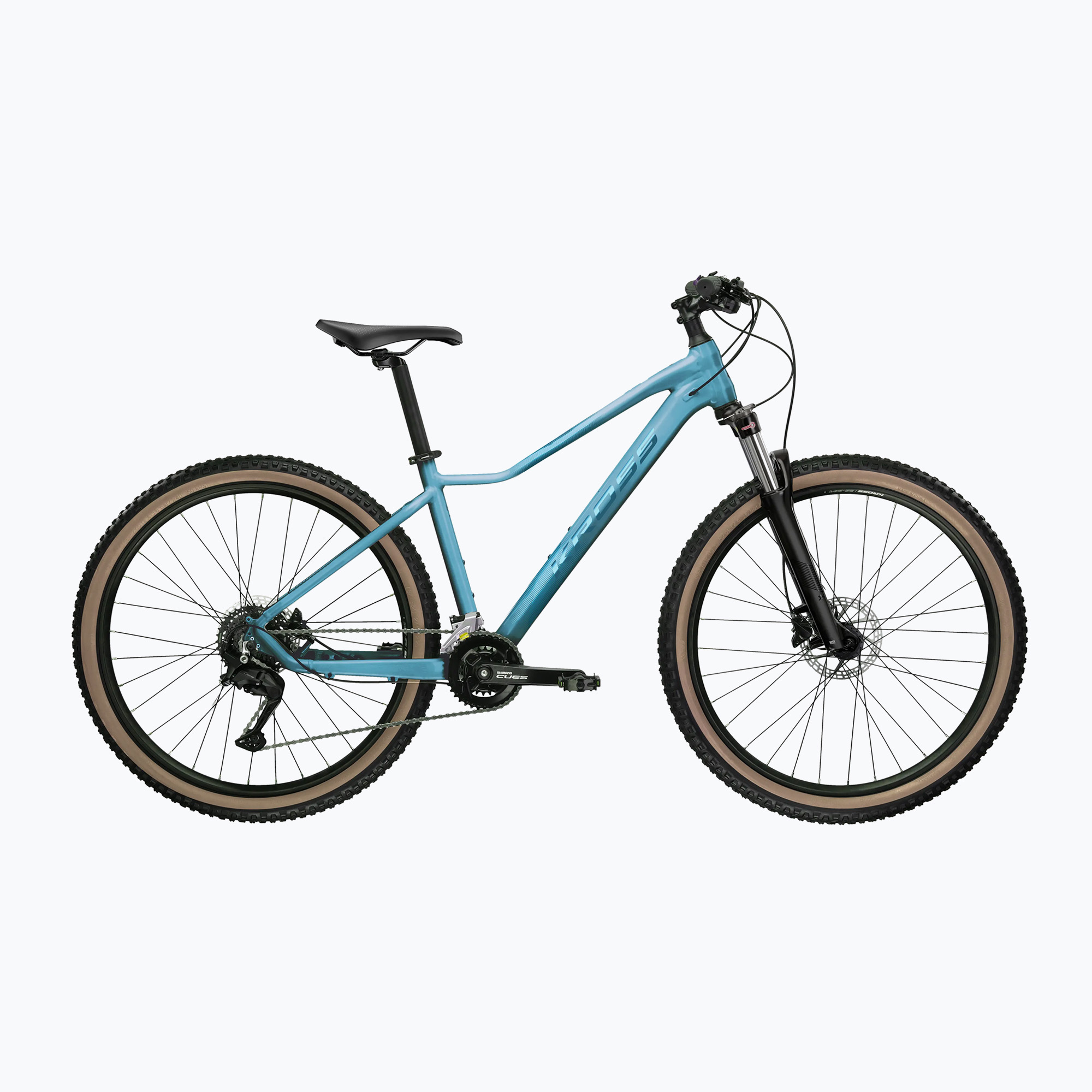 Dámsky horský bicykel KROSS Lea X300 27,5" blue/matte (Lea X300 W KRLEX327X14W010272)