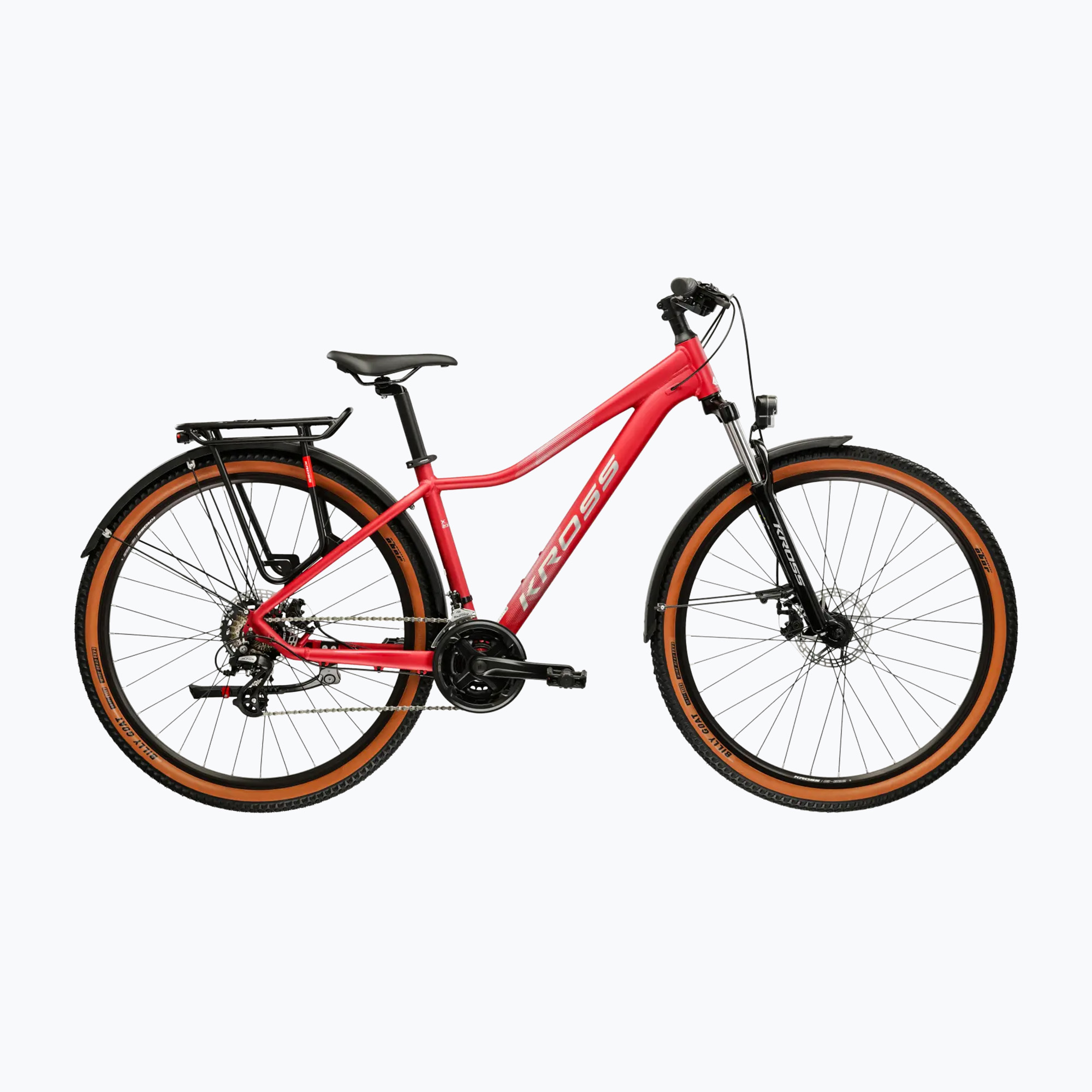 Dámsky horský bicykel KROSS Lea X200 Eq W 27.5 pink/silver/matte