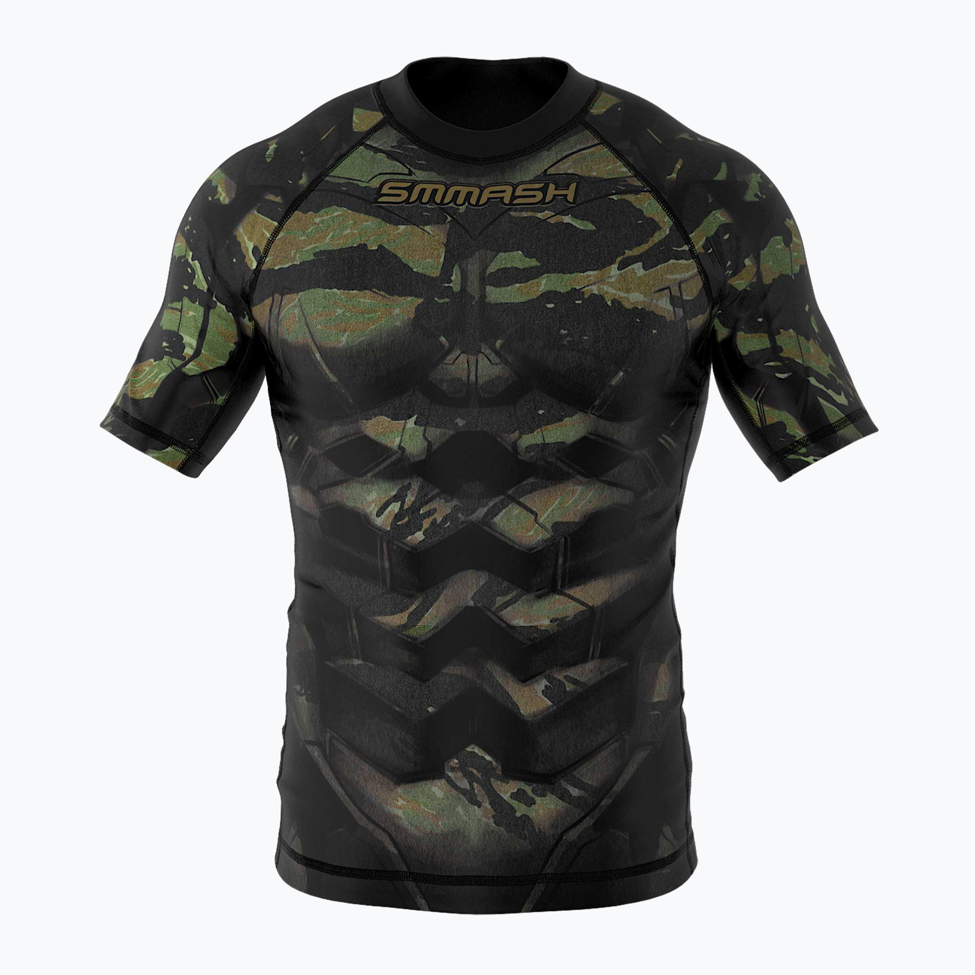 SMMASH Tiger Armour children's rashguard green (S)