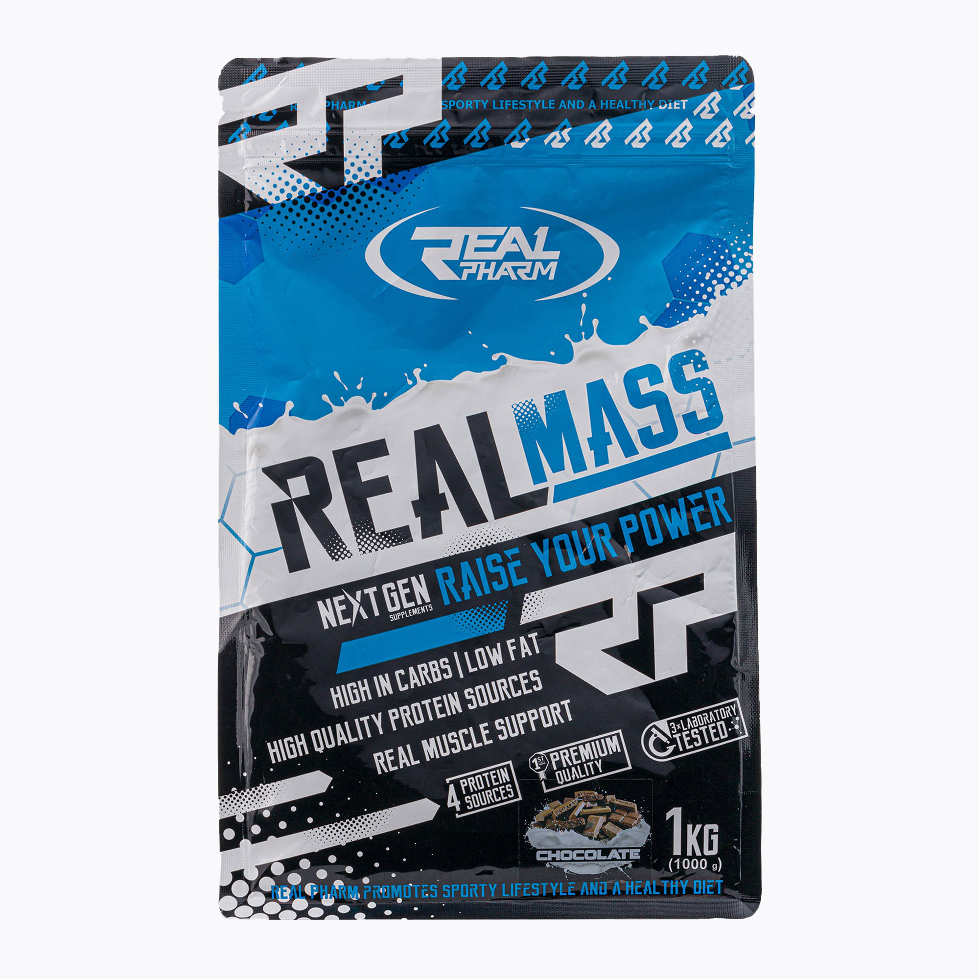 Real Pharm Real Mass Gainer al cioccolato (1000 g) (Real Mass 700247)