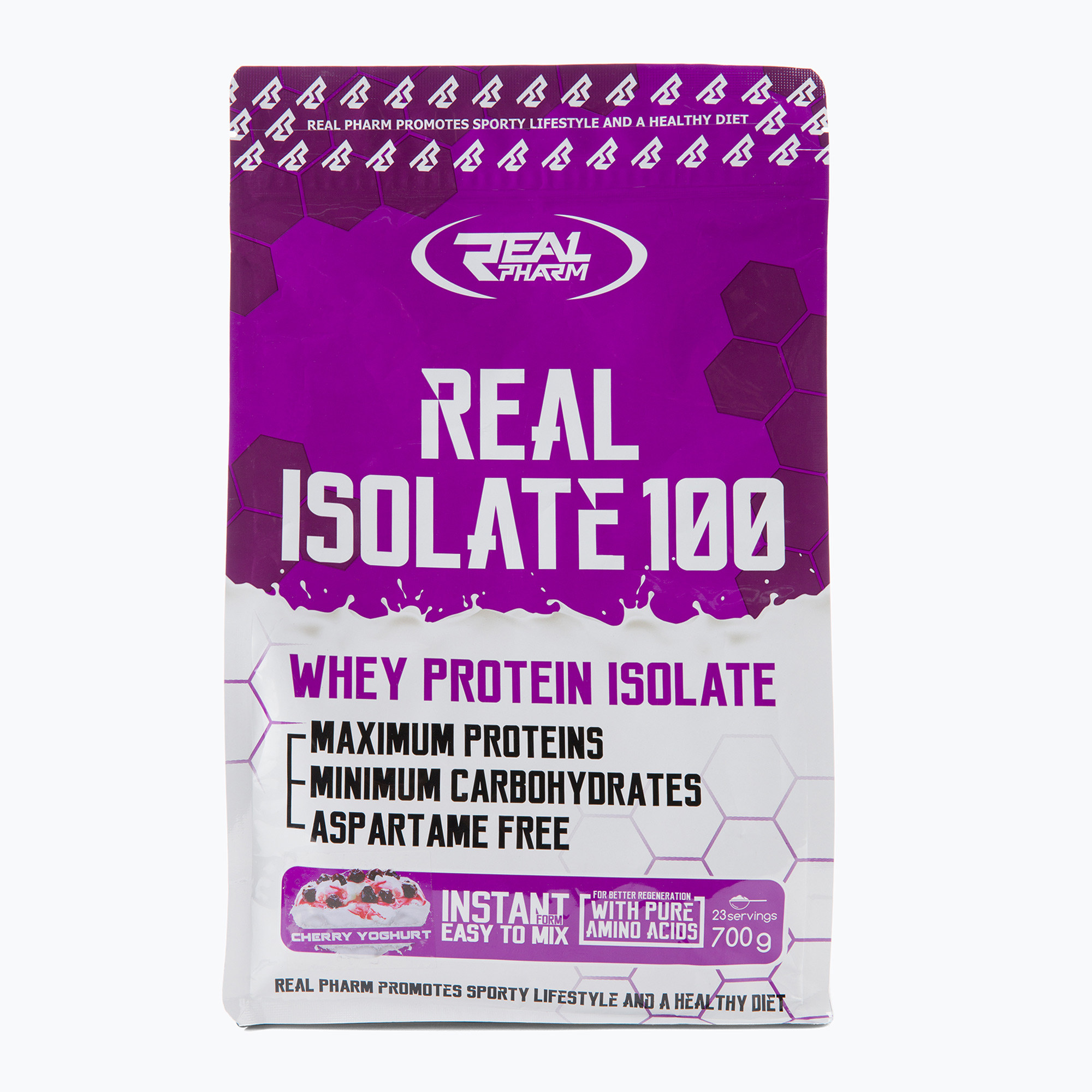 Whey Real Pharm Real Isolate 700g cherry-yoghurt 706584 (700 g)