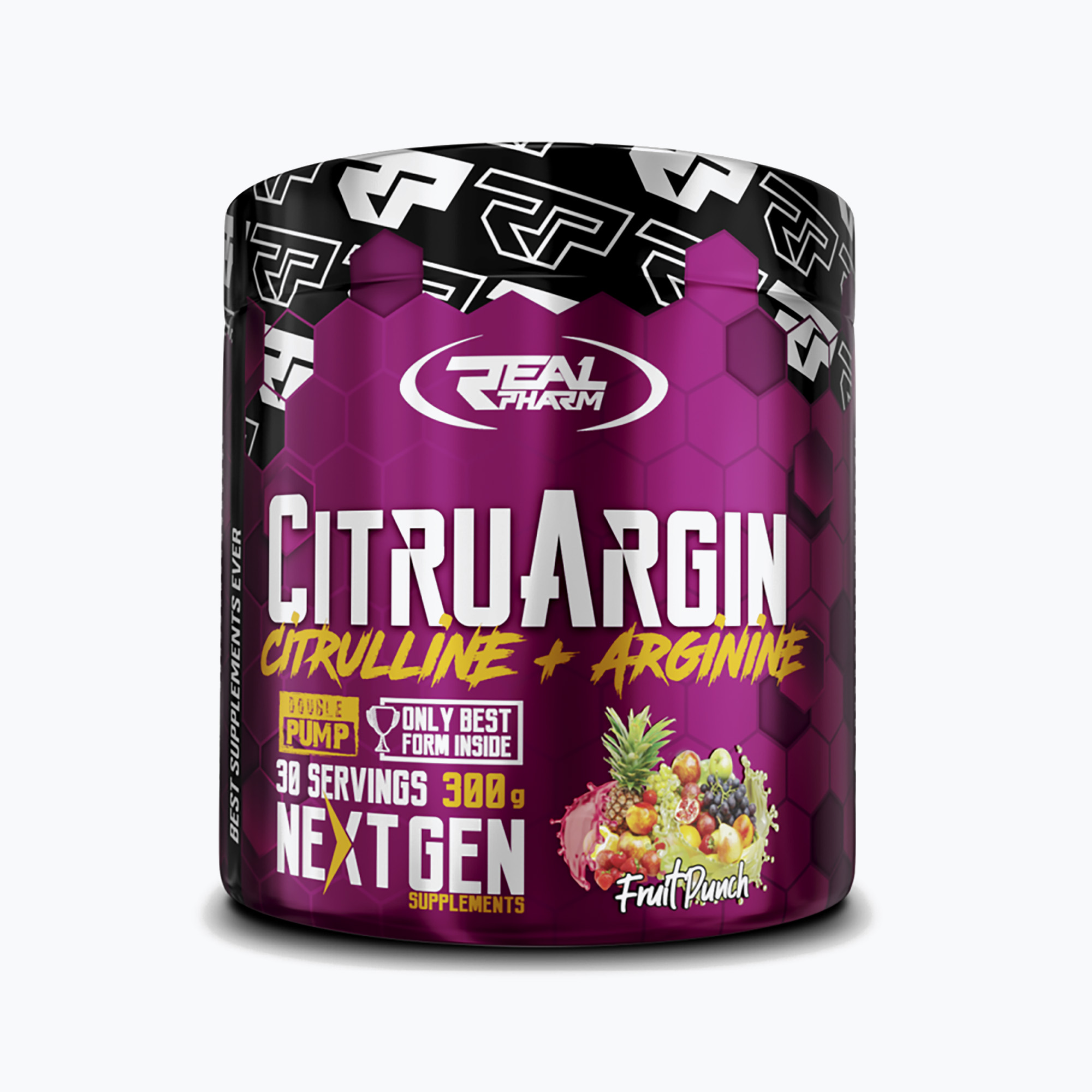 Citrulină Real Pharm CitruArgin   arginină 300g lămâie 714848