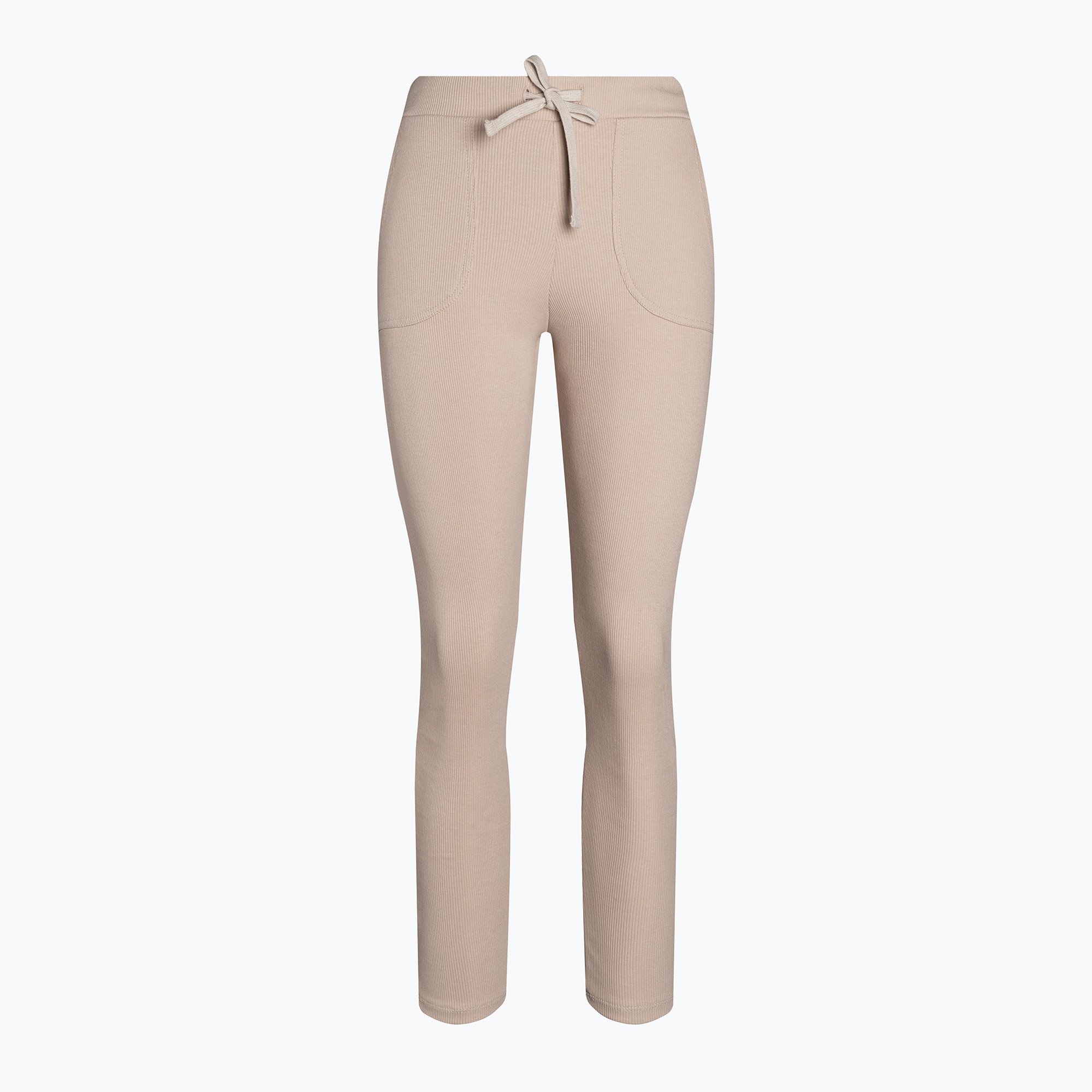 Pantaloni donna Carpatree Rib beige (S) (Rib CPW-SWE-192-BEY)