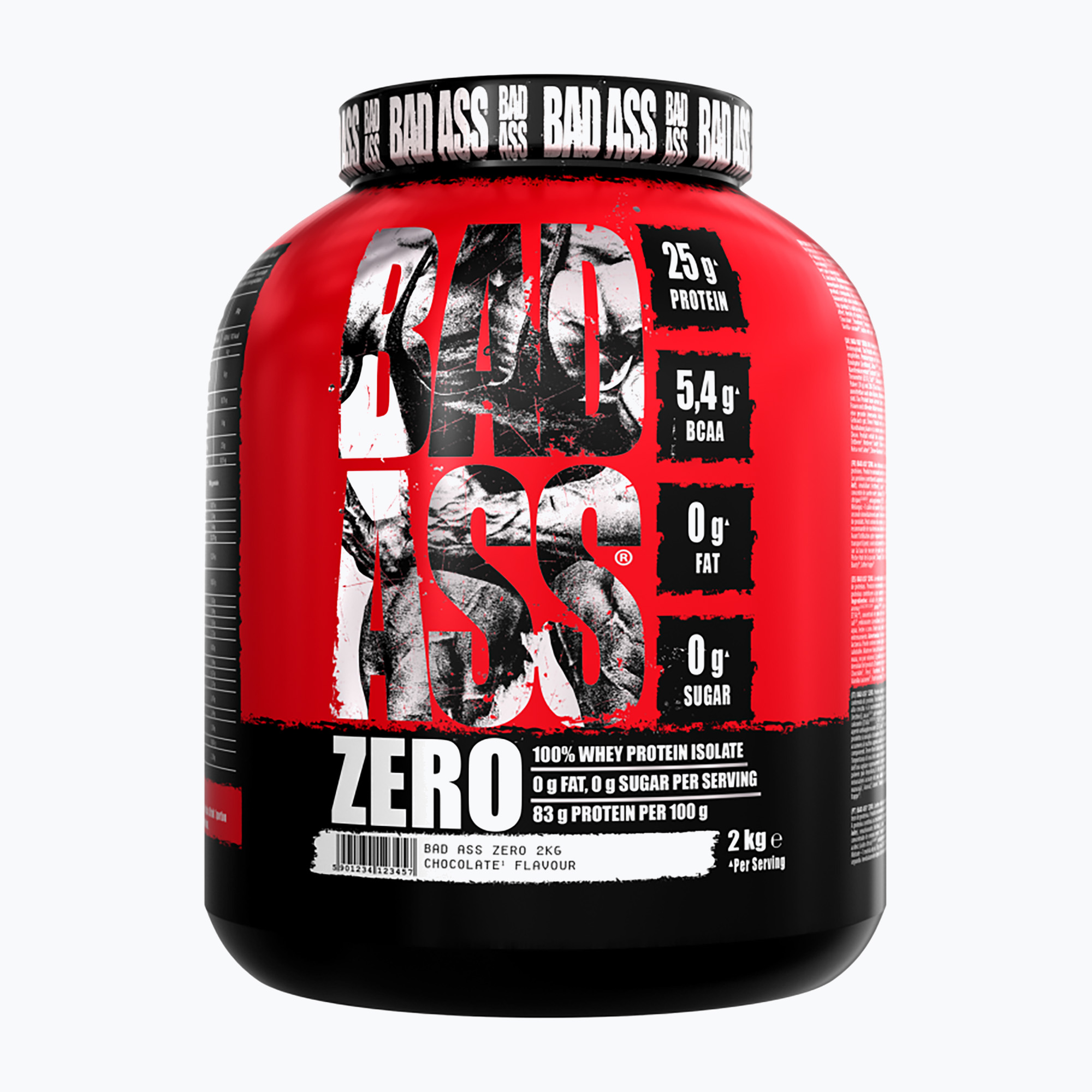 Fitness Authority Bad Ass Zero izolátum 2 kg csokoládé (Bad Ass Zero BA-BAP000207E1.1)