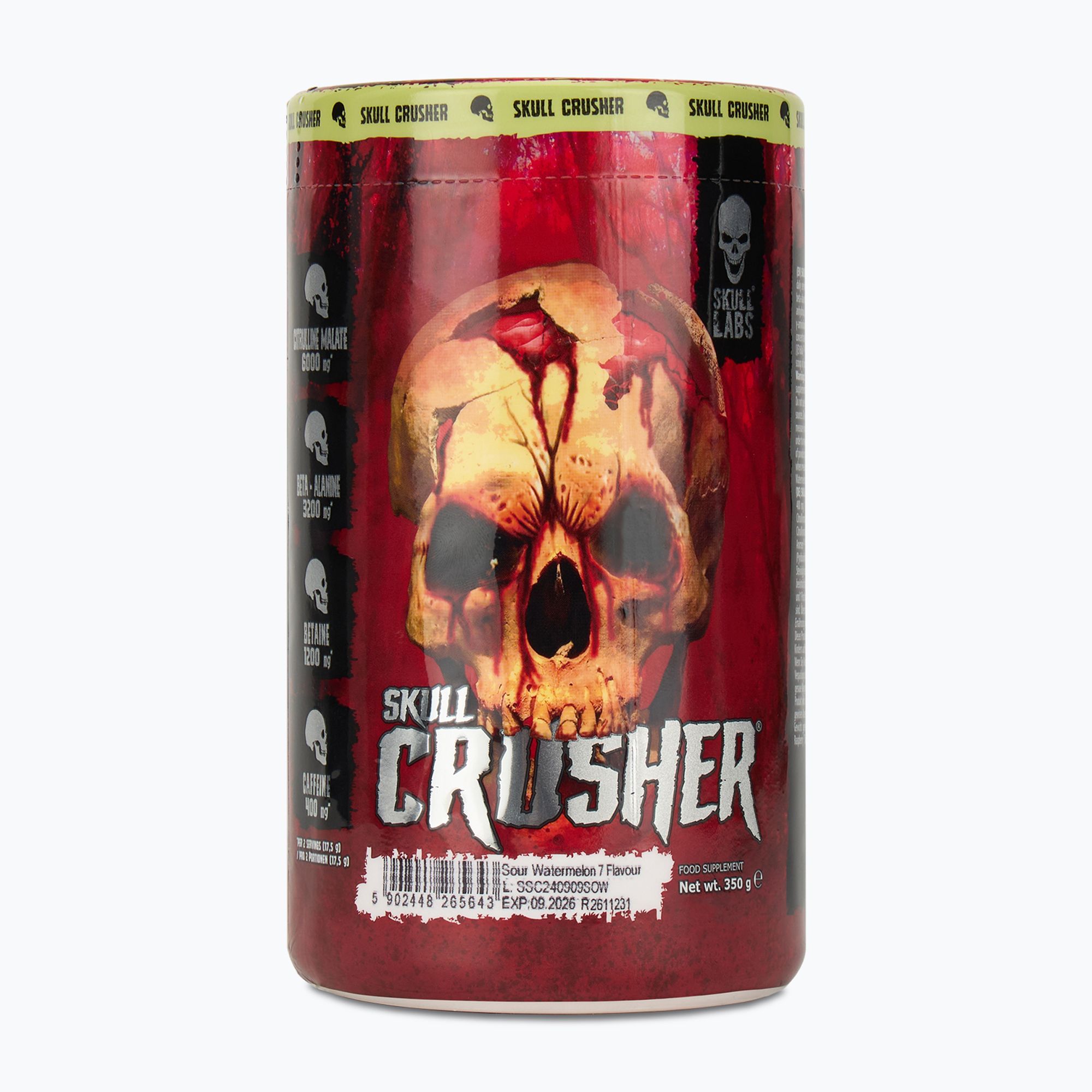 Fitness Authority Skull Crusher pre-allenamento 350 g anguria acida (350 g) (Skull Crusher SL-SLP000149R1.1)