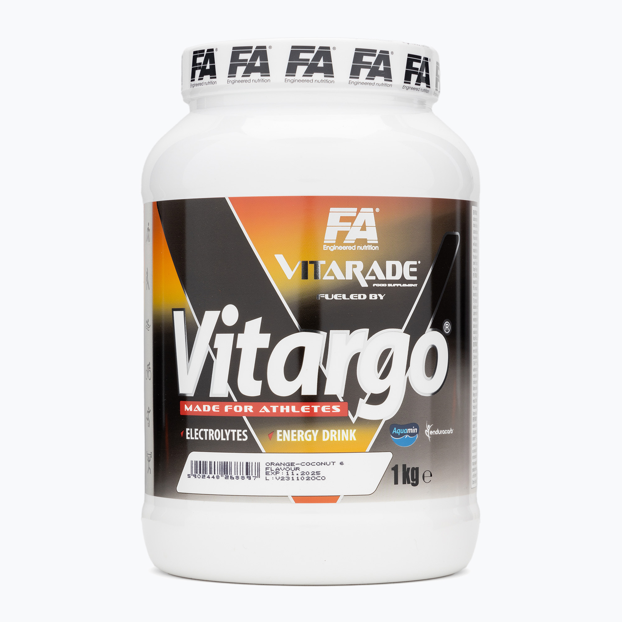 Carboidrati Fitness Authority FA Vitargo Liquid Energy 1 kg arancia/cocco (1 kg) (FA Vitargo Liquid Energy FA-VLP000053R1.1)
