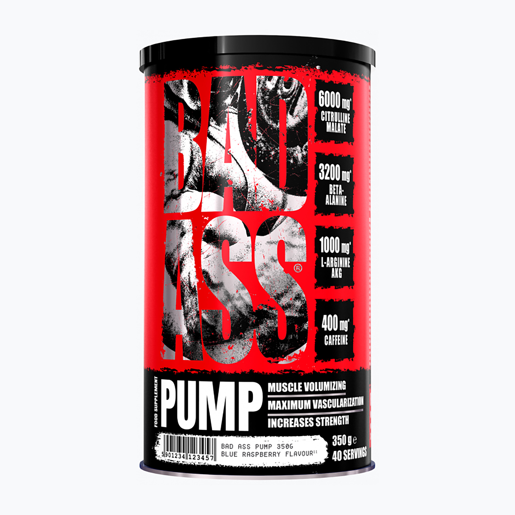 Pre-Workout-Booster Fitness Authority Bad Ass Pump 350 g dragon fruit