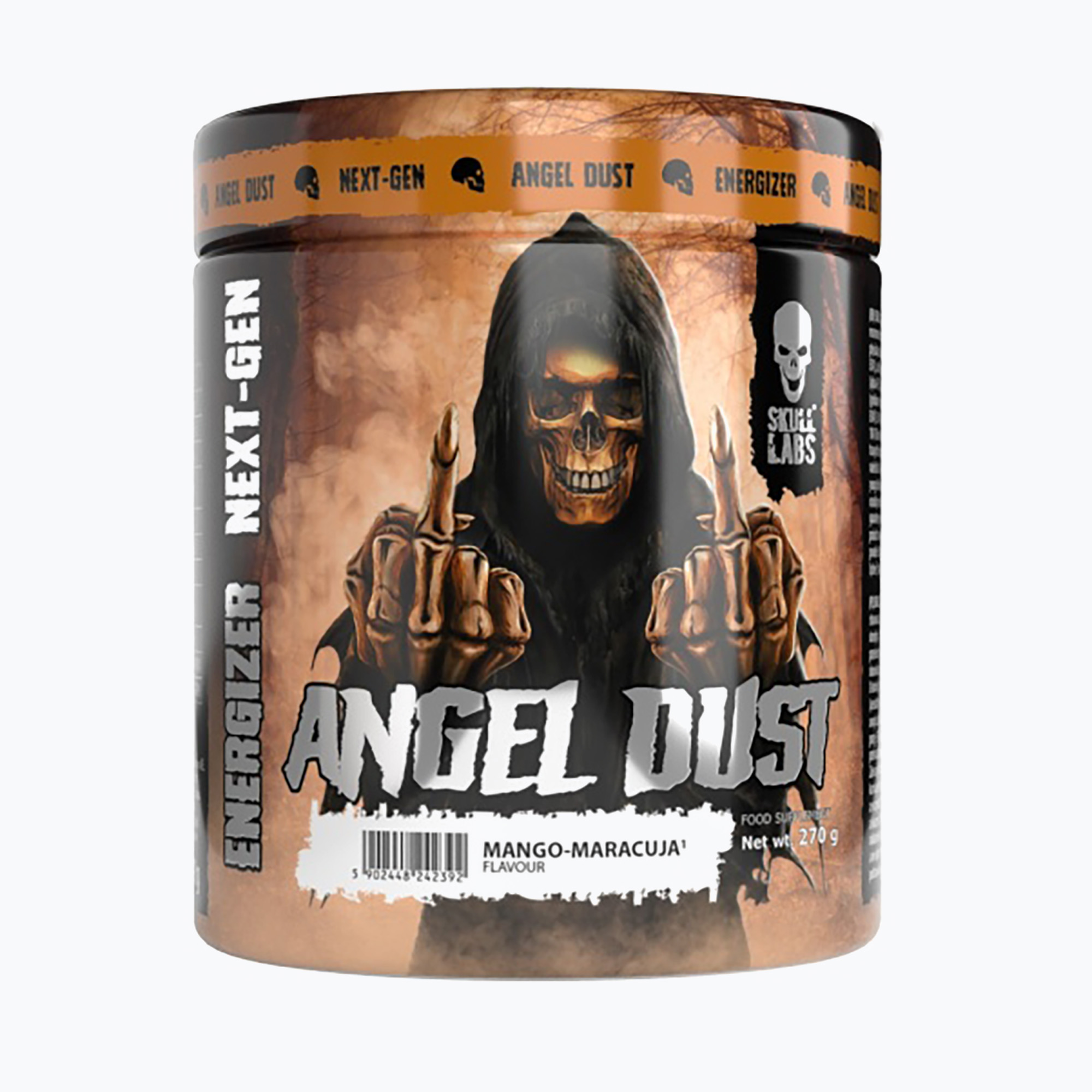 Fitness Authority pre-allenamento Skull Labs Ange Dust 270 g arancio/mango (270 g) (Skull Labs Ange Dust SL-SLP000161R1.1)