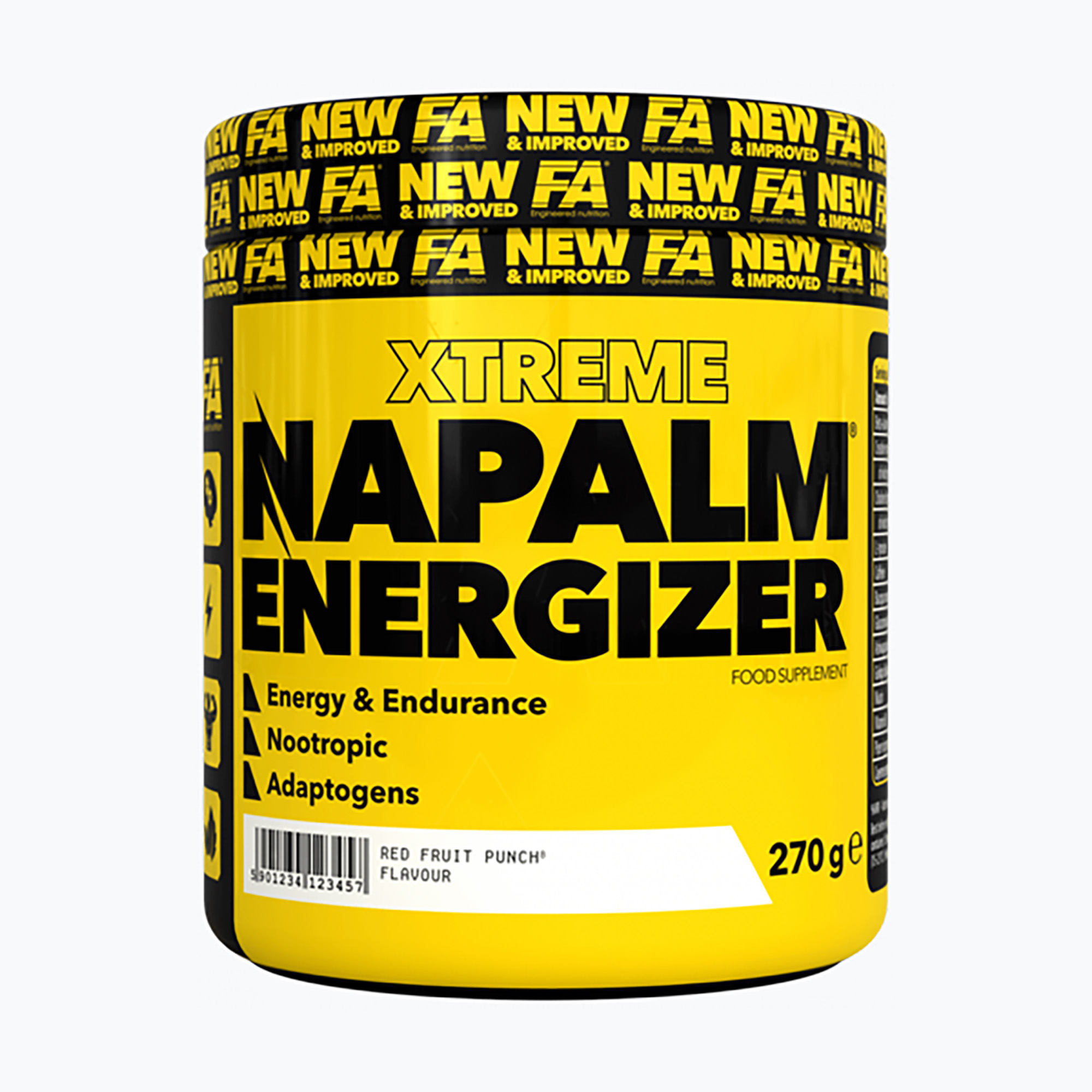 Pre-Workout-Booster Fitness Authority Napalm Energizer 270 g dragon fruit