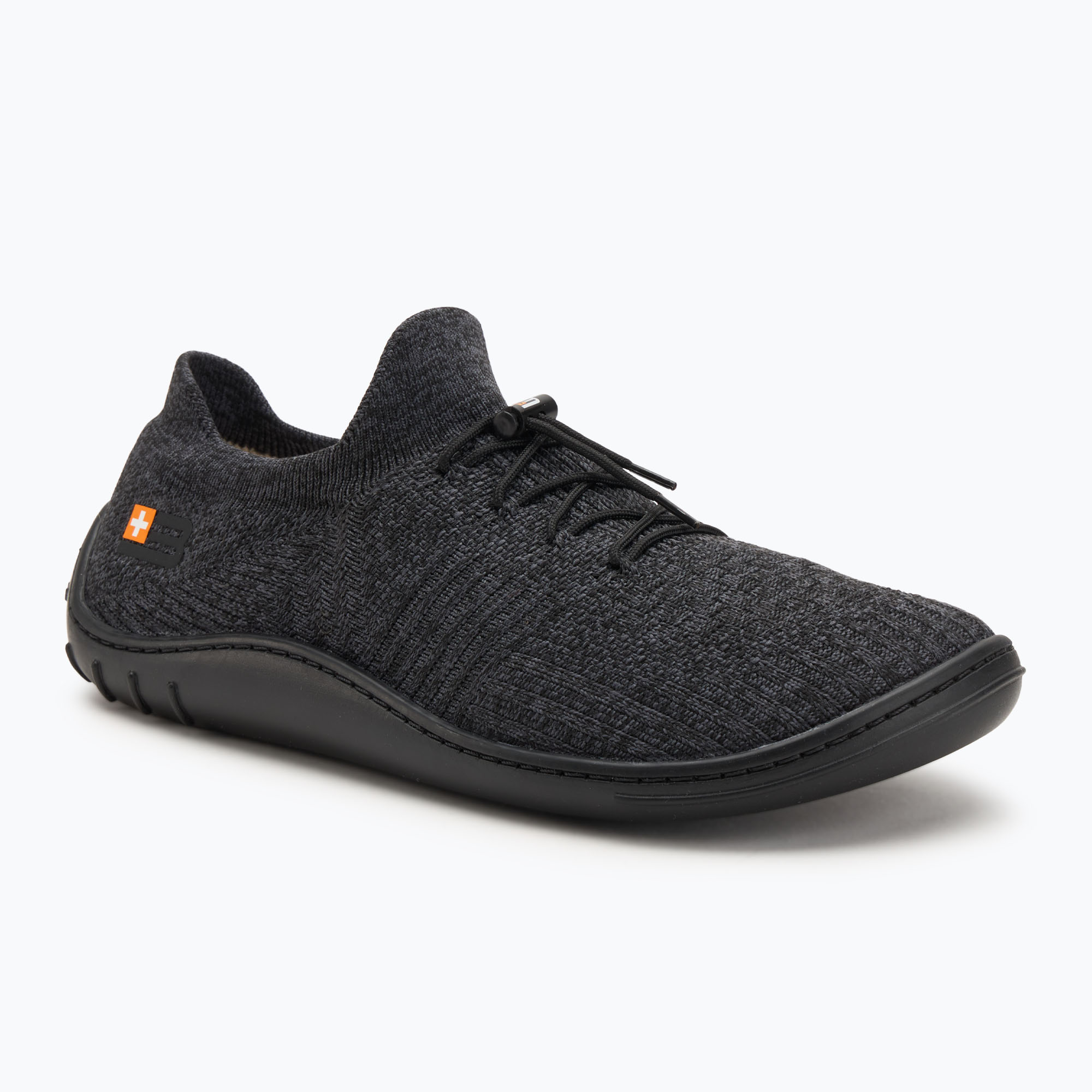 Buty barefoot męskie Brubeck Barefoot Merino grafitowy/czarny 