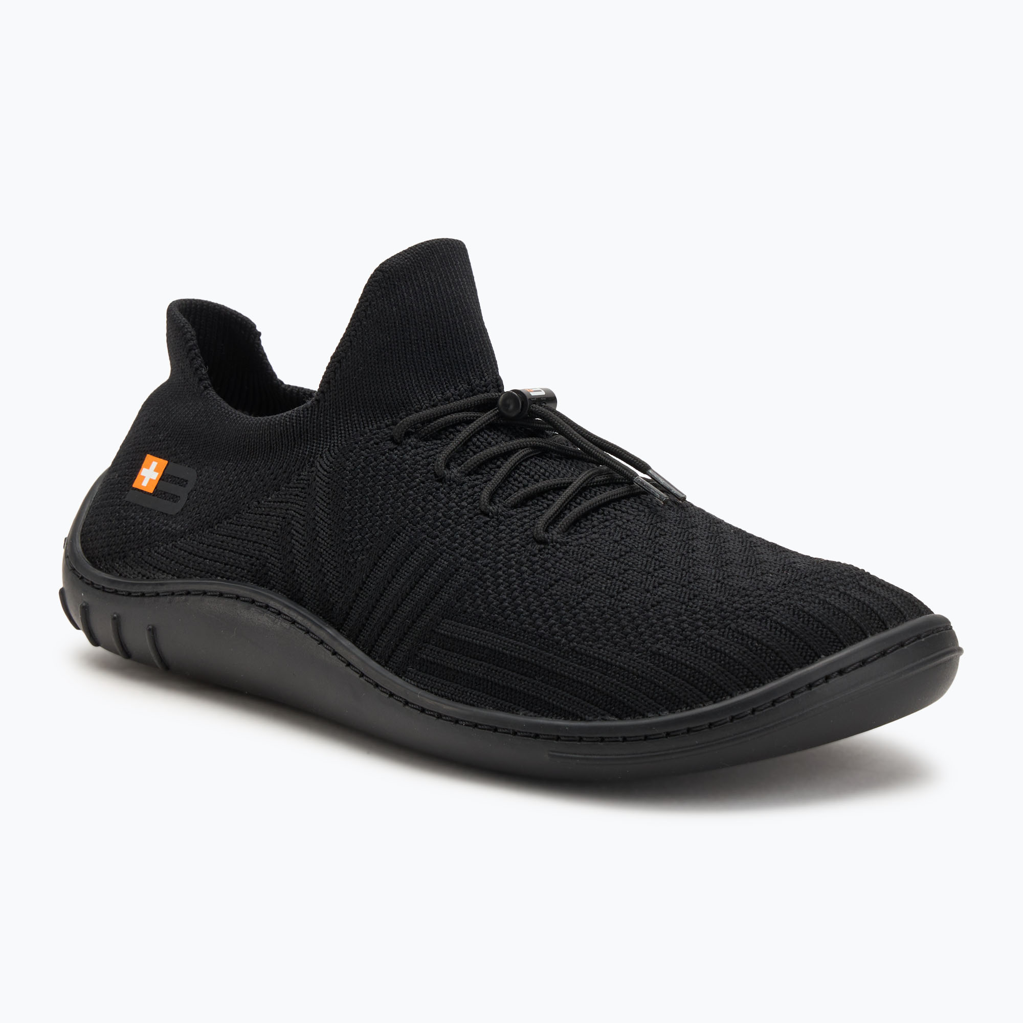 Stivali a piedi nudi da uomo Brubeck Barefoot Merino nero/nero (45 EU) (Barefoot Merino SH5003M)