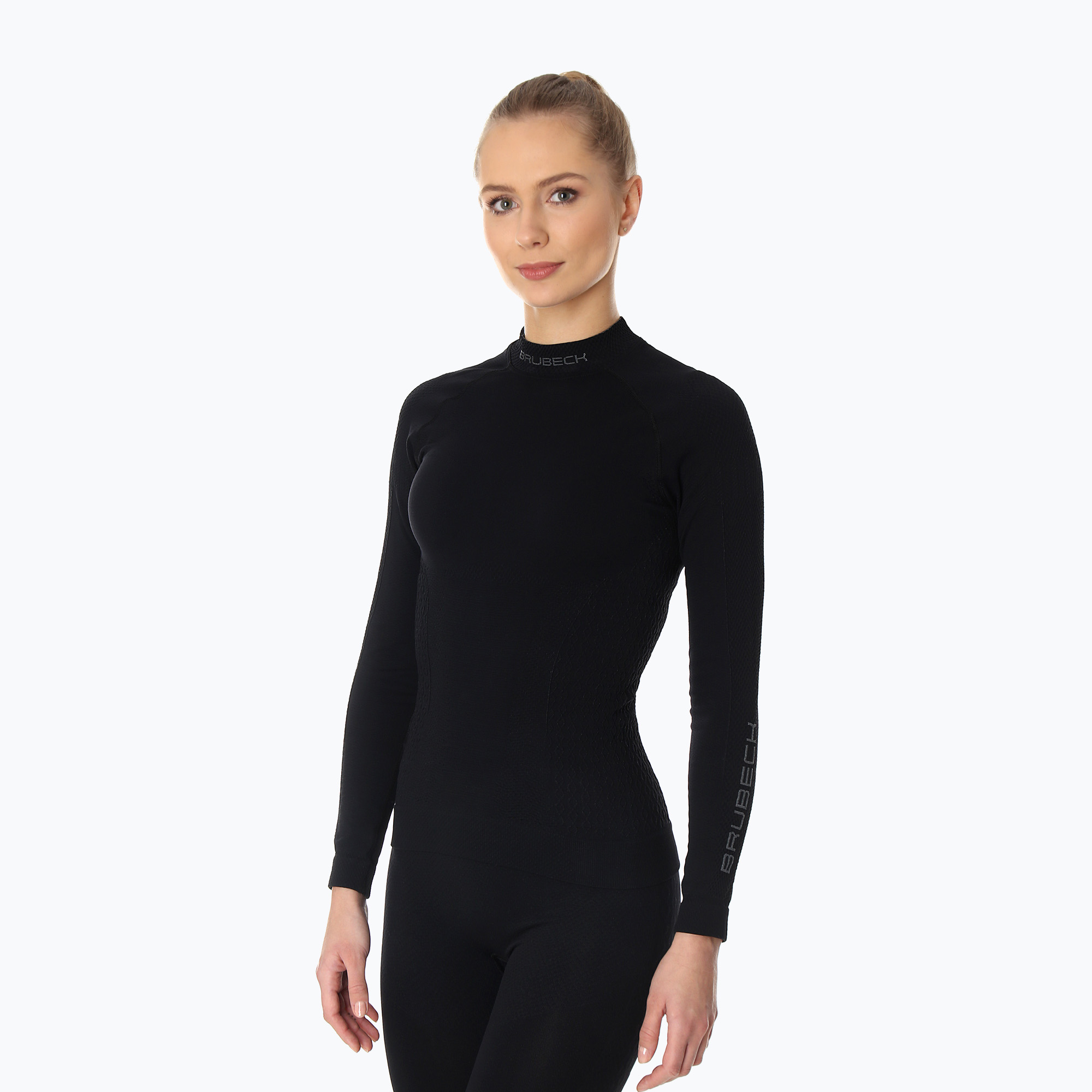 Bluza termoaktywna damska Brubeck Extreme Thermo czarny | WYSYŁKA W 24H | 30 DNI NA ZWROT
