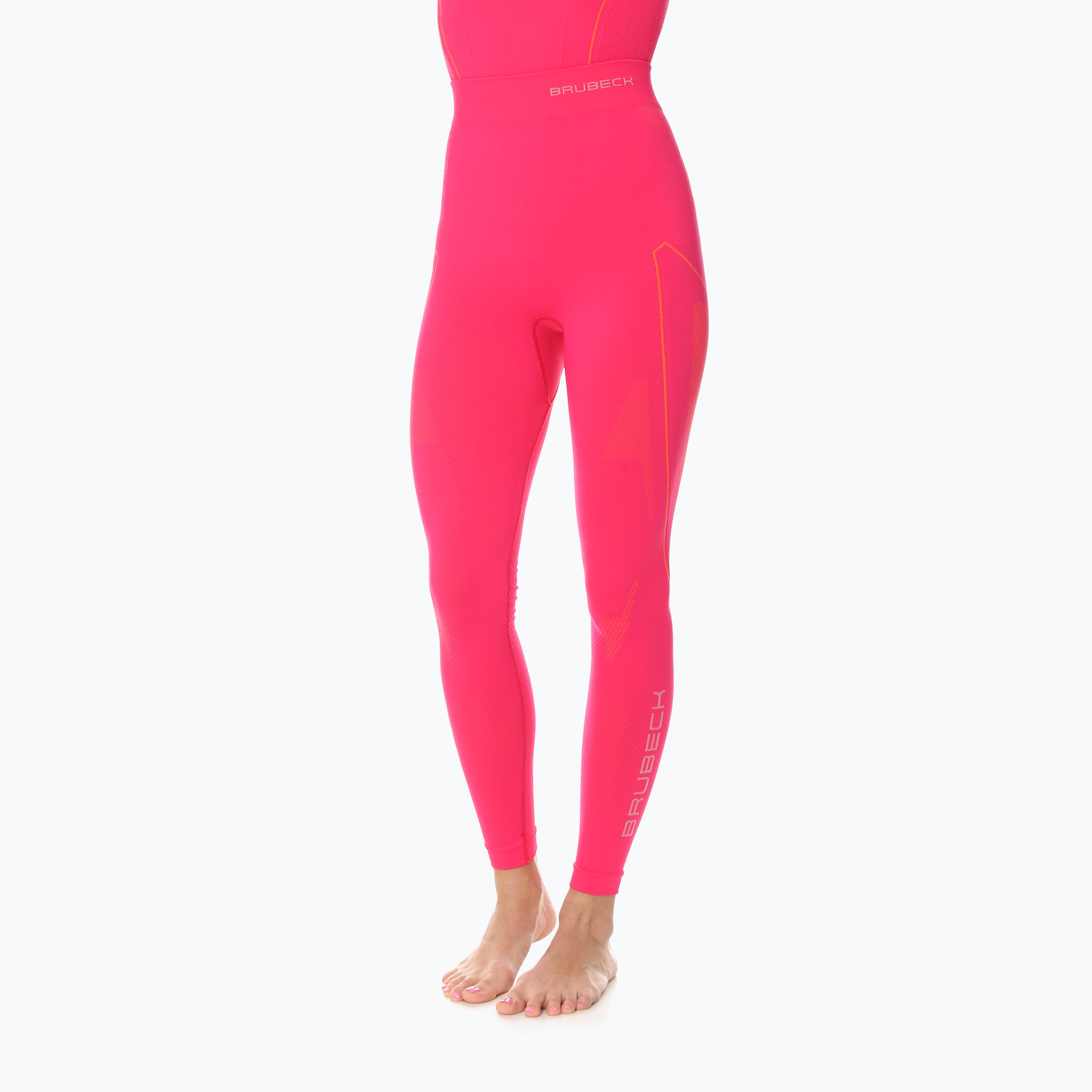 Women's thermo-active pants Brubeck Thermo 445A pink LE11870A (L)