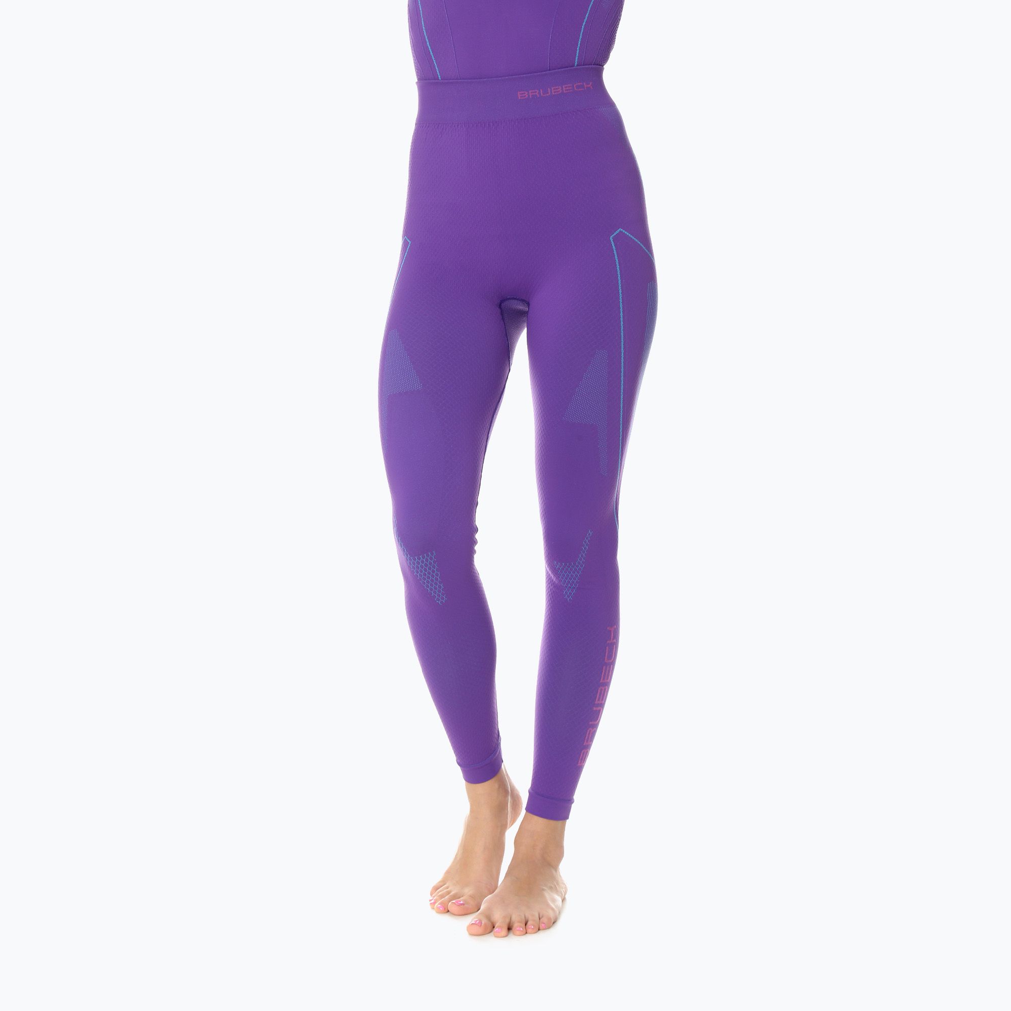 Women's thermo-active pants Brubeck LE11870A Thermo lavender (S)