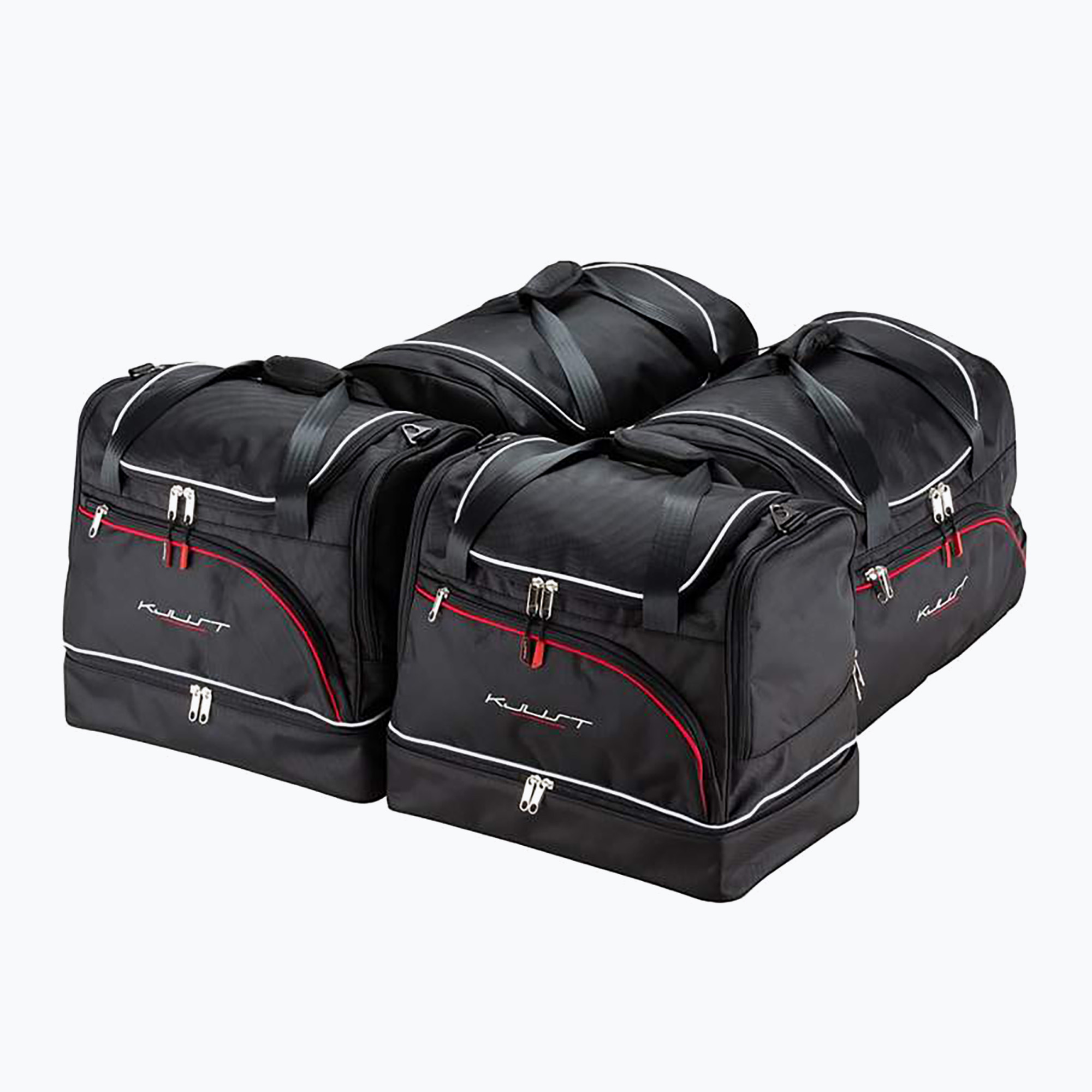 KJUST Комплект чанти за багажника на BMW 3 Coupe 2006-2013 4 бр. черни