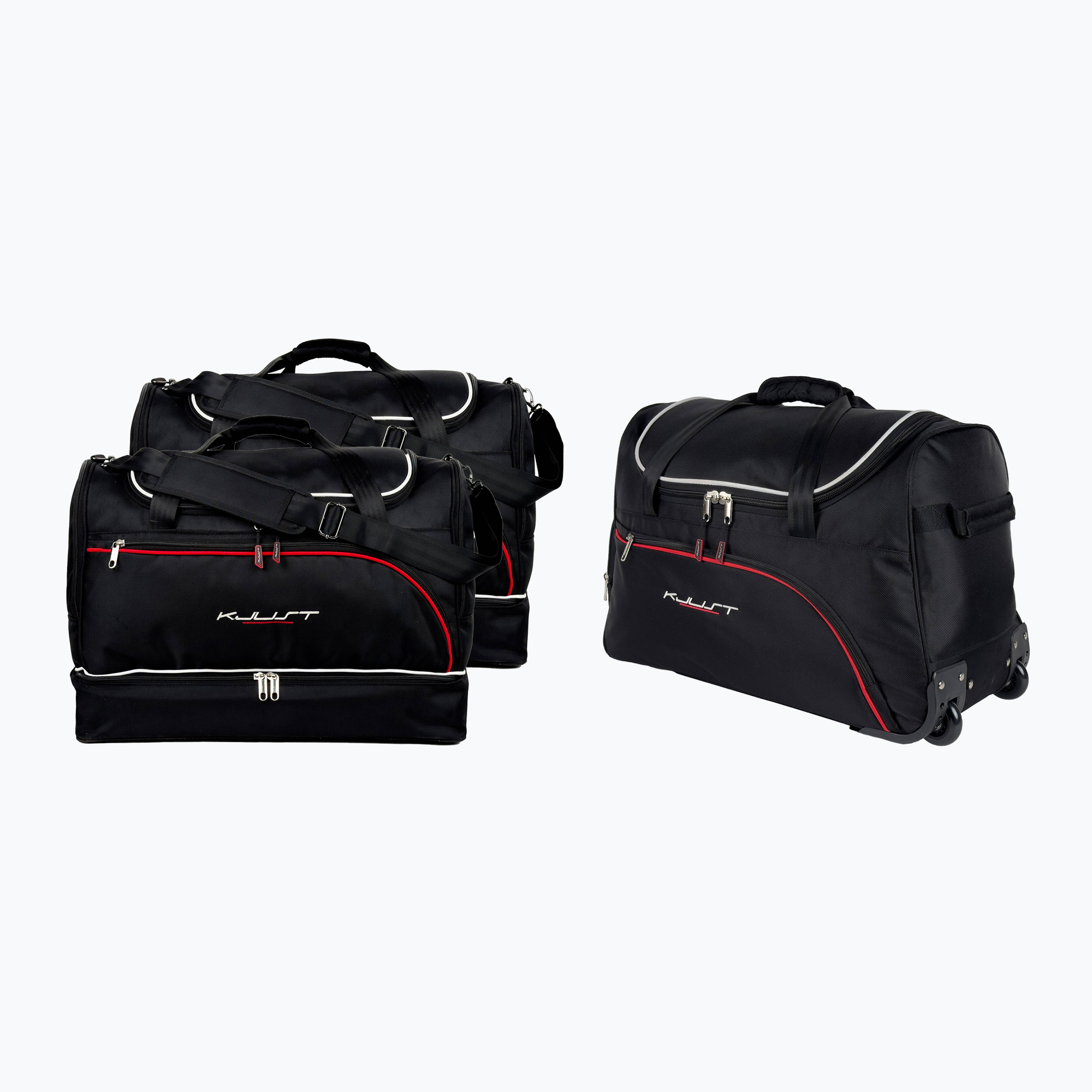 Комплект чанти за багажник KJUST Kia Soul 2014-2016 3 бр. black