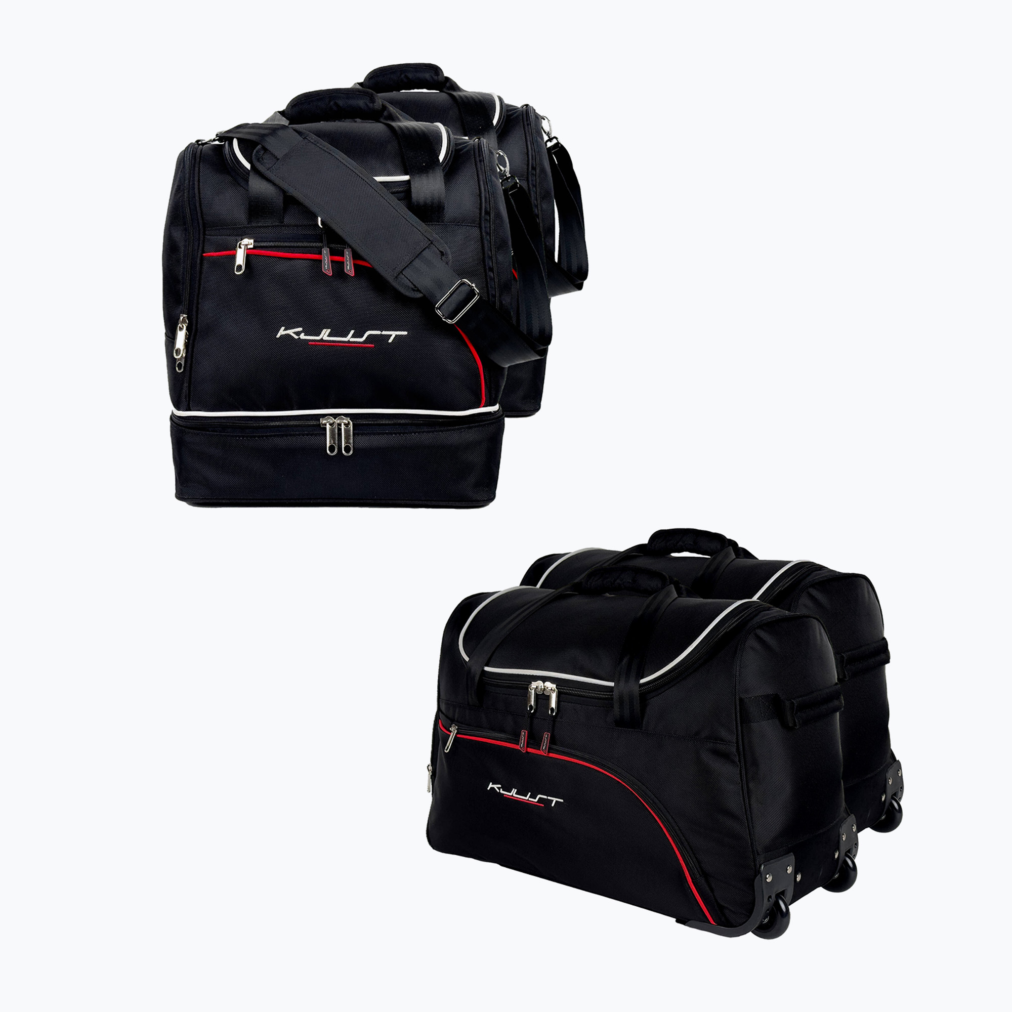 Комплект чанти за багажник KJUST Volkswagen Golf Hatchback 2012-2020 4 бр. black