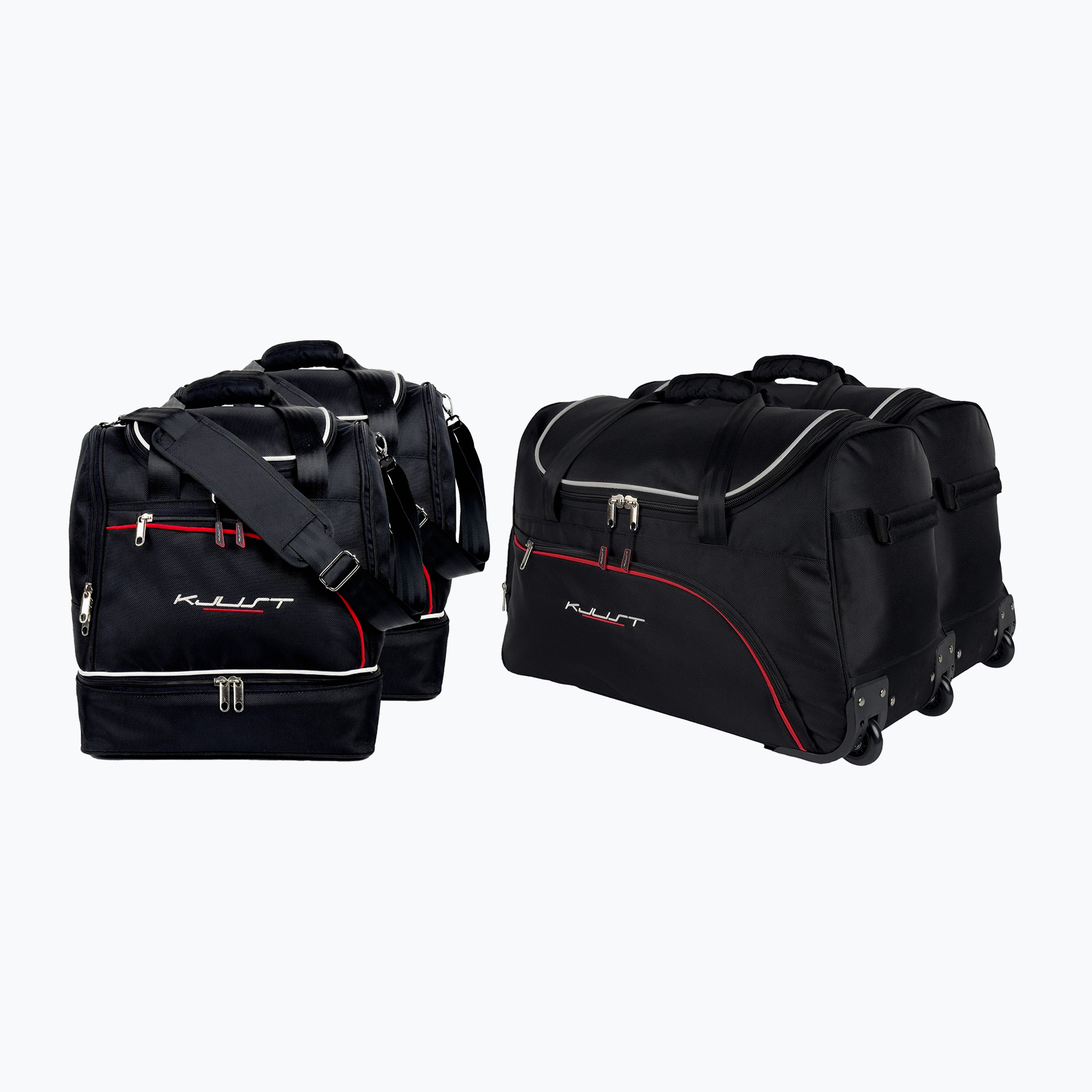 KJUST BMW 2 Active Tourer 2014-2021 комплект чанти за багажника 4 бр. черни