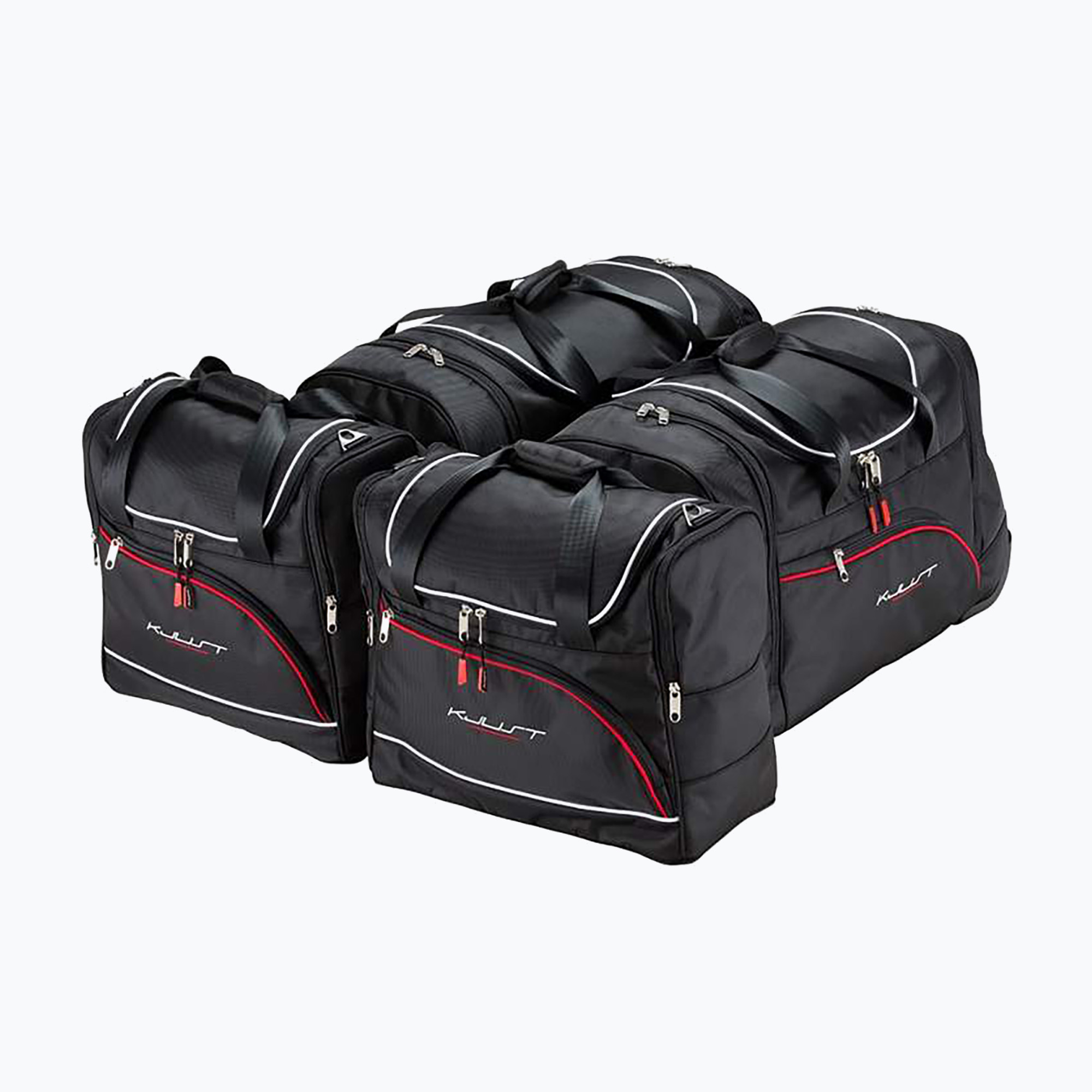 KJUST BMW 4 Coupe boot bag set 2013-2020 4 pcs black