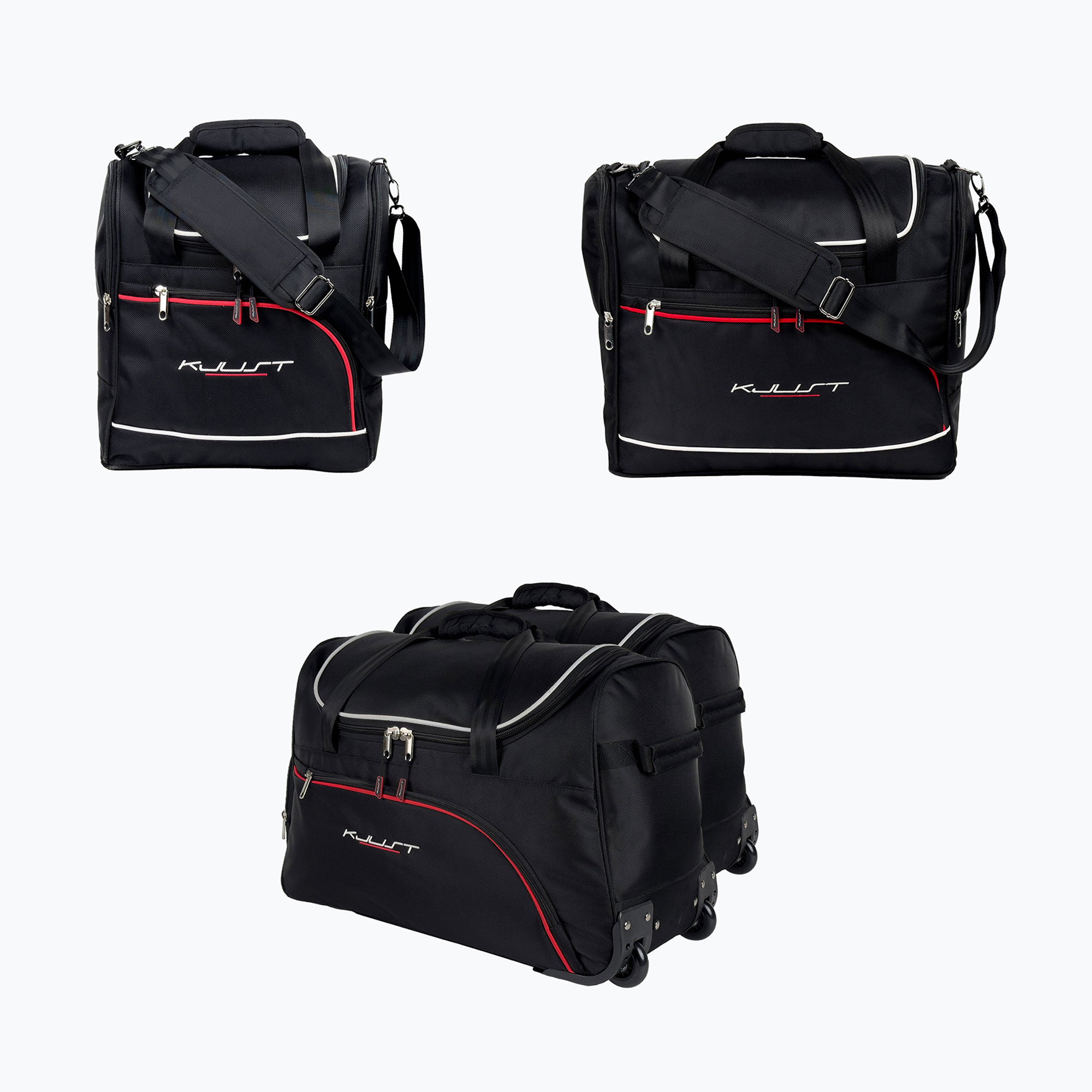 Комплект чанти за багажник KJUST Infiniti Q50 Hybrid 2013-2017 4 бр. black