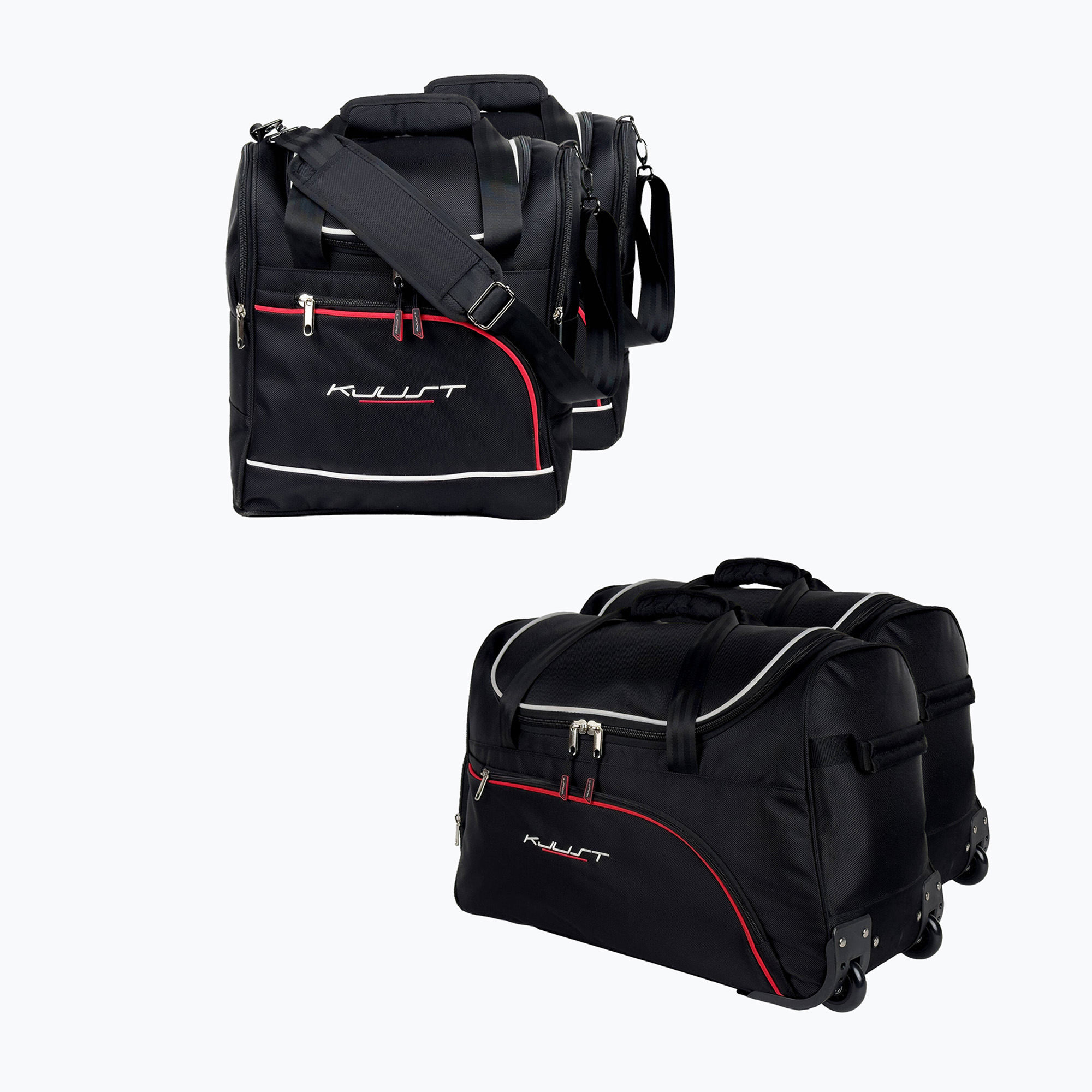 Комплект чанти за багажник KJUST Infiniti Q70 Hybrid 2013-2018 г. 4 бр. black