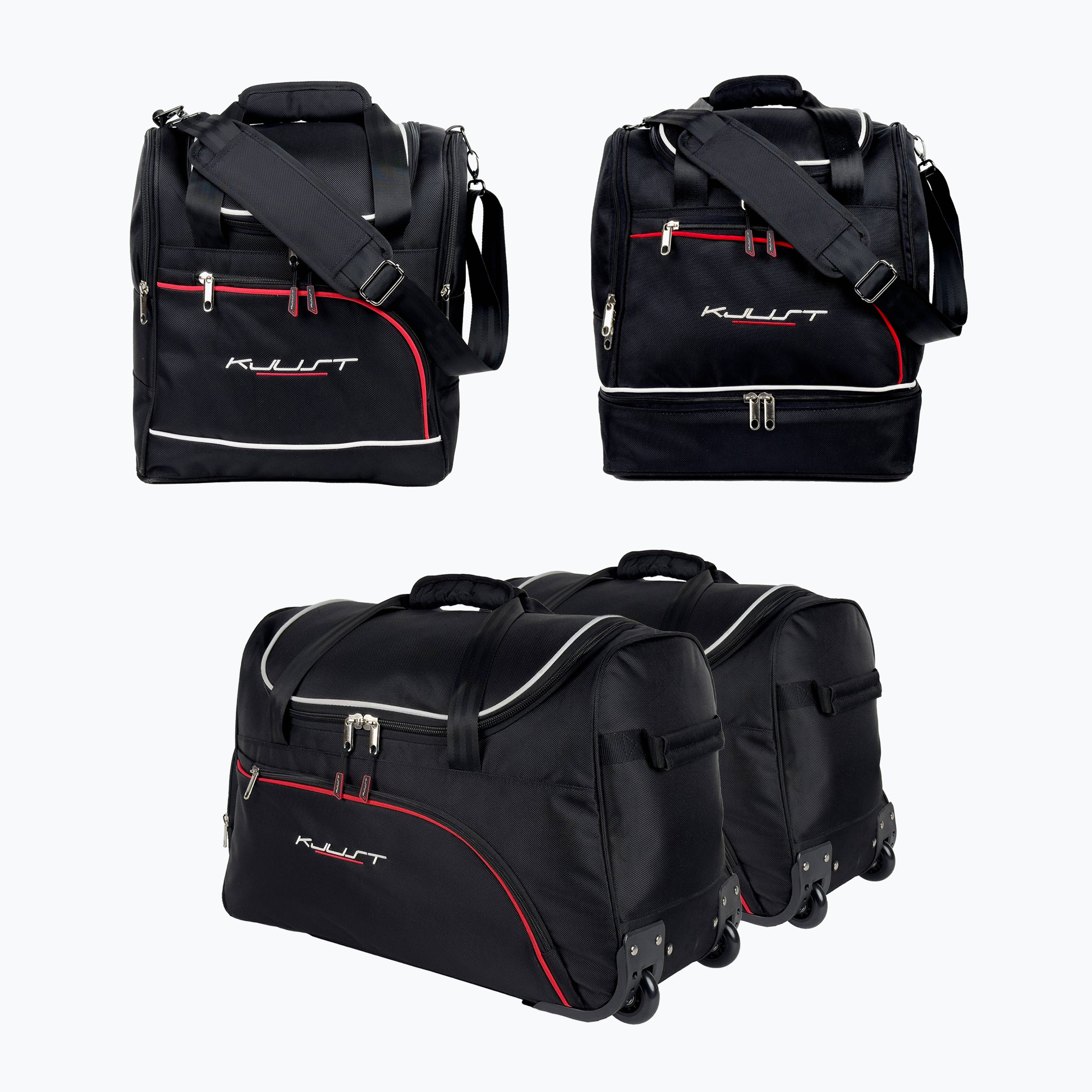 Комплект чанти за багажник KJUST Opel Crossland X 2017  4 бр. black