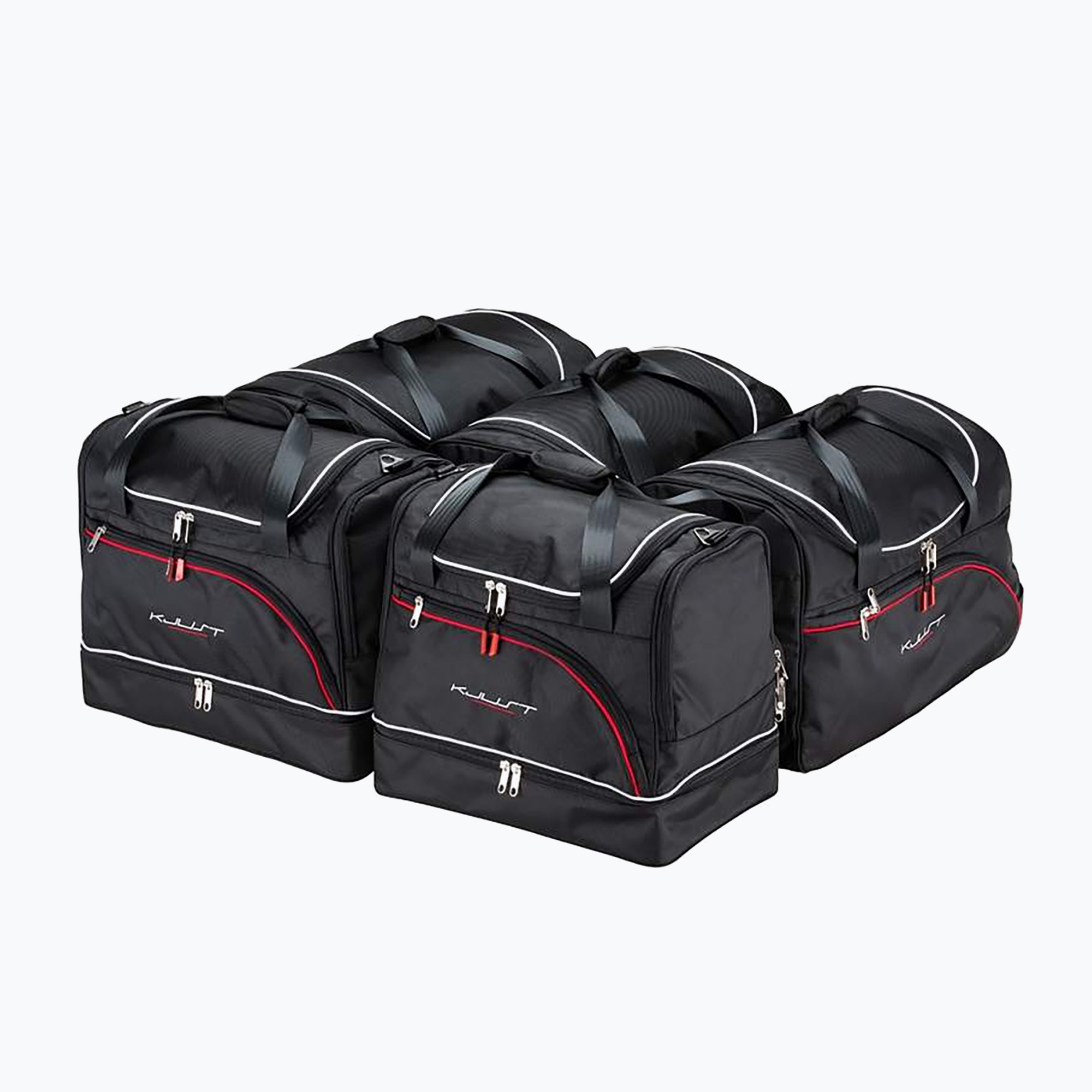 KJUST set geantă portbagaj Peugeot 508 Sw 2018  5 buc negru.