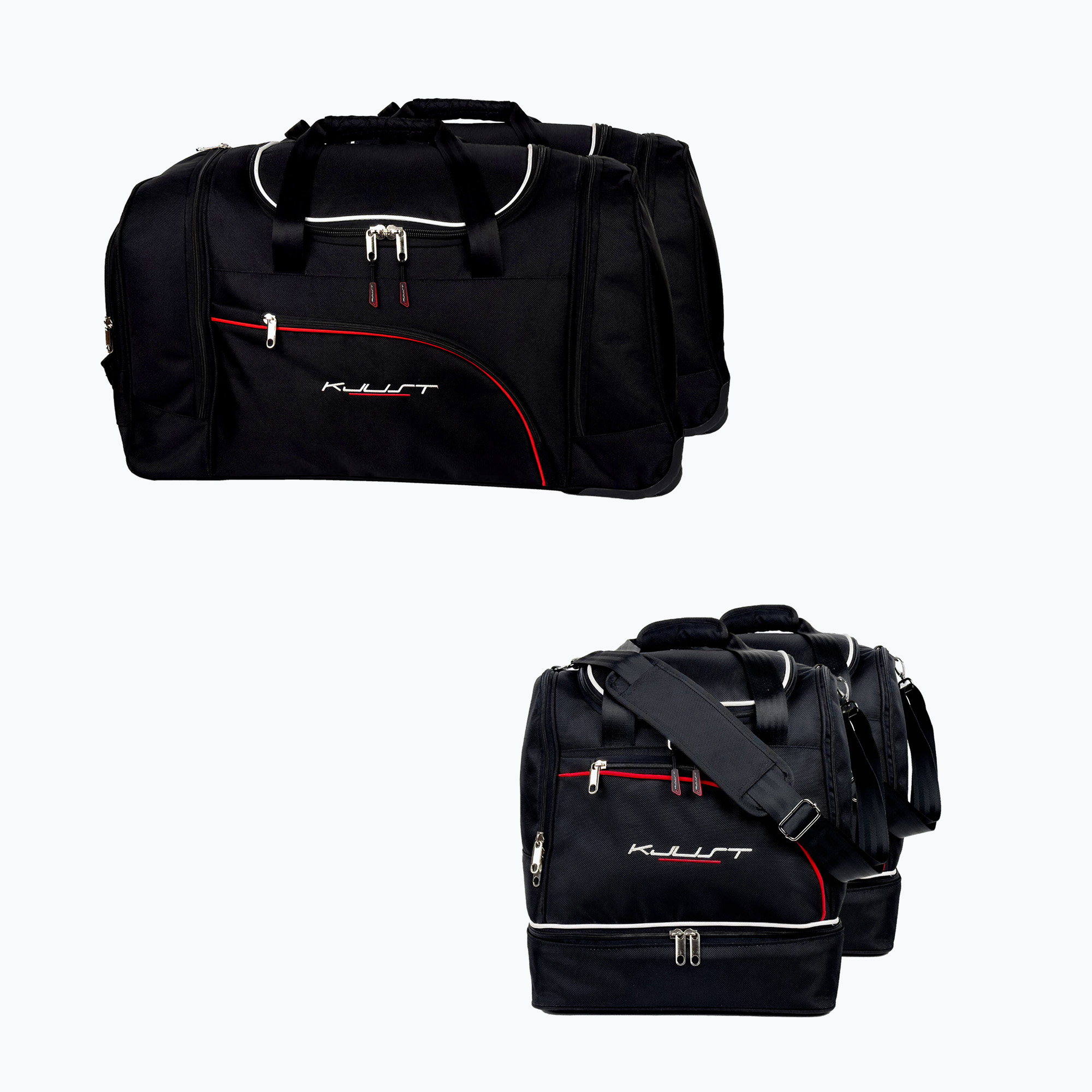 Комплект чанти за багажник KJUST Nissan Leaf Electric 2017  4 бр. black