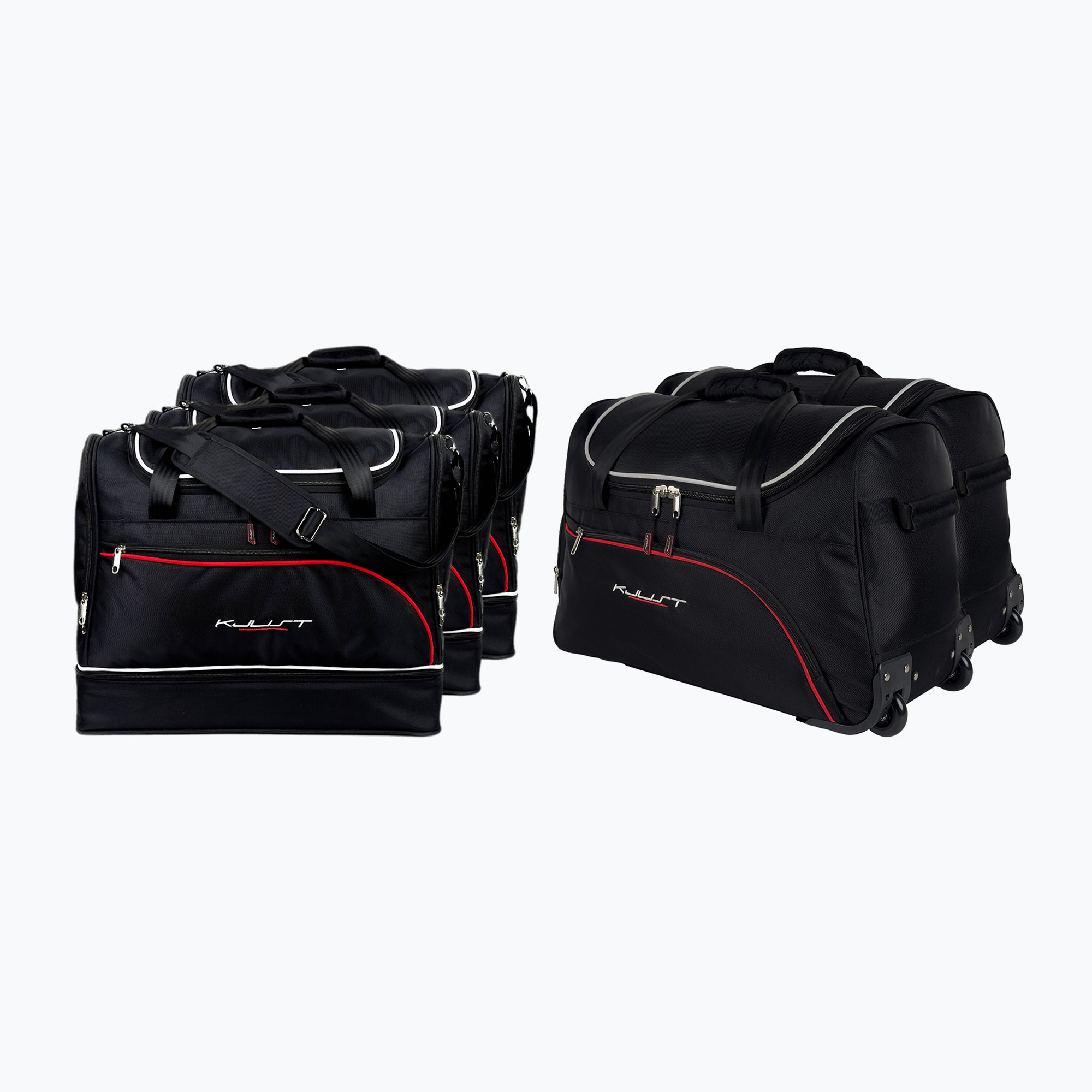 Комплект чанти за багажник KJUST BMW X3 2003-2010 5 бр. black