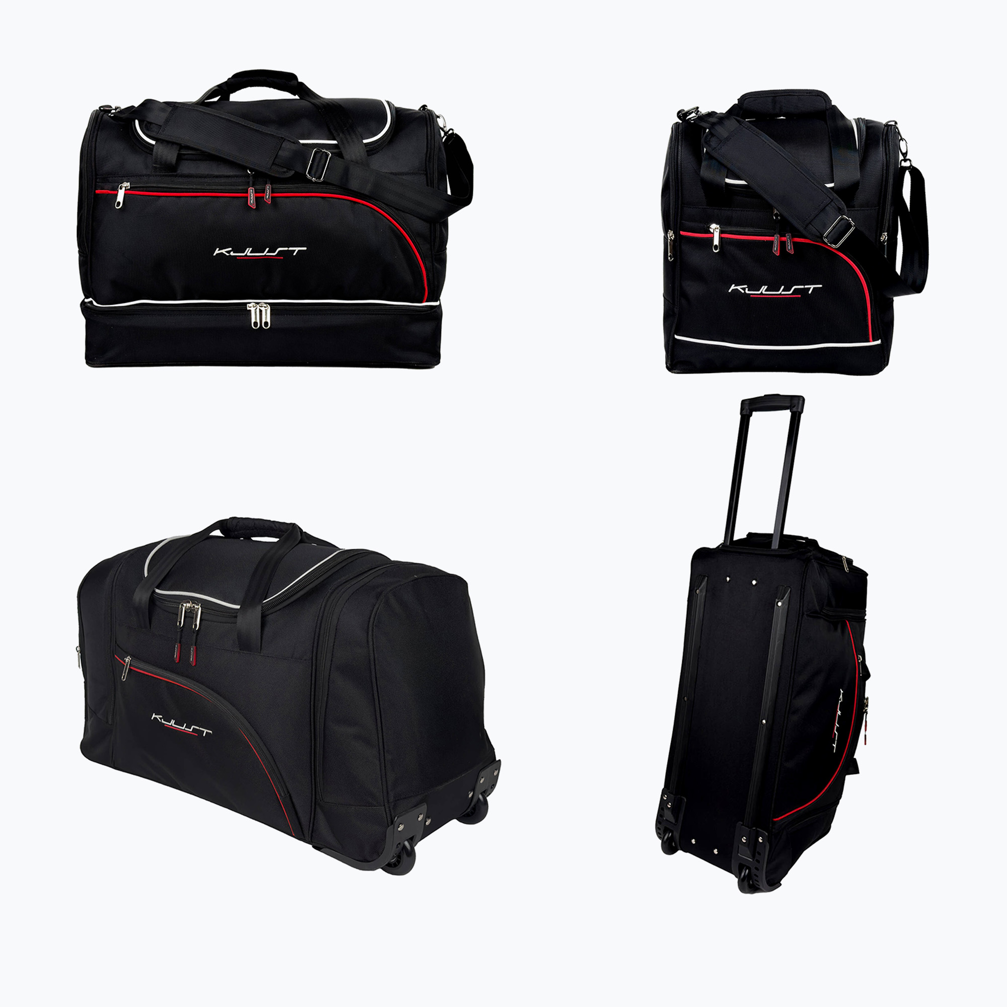 Комплект чанти за багажник KJUST Subaru Impreza 2017  4 бр. black