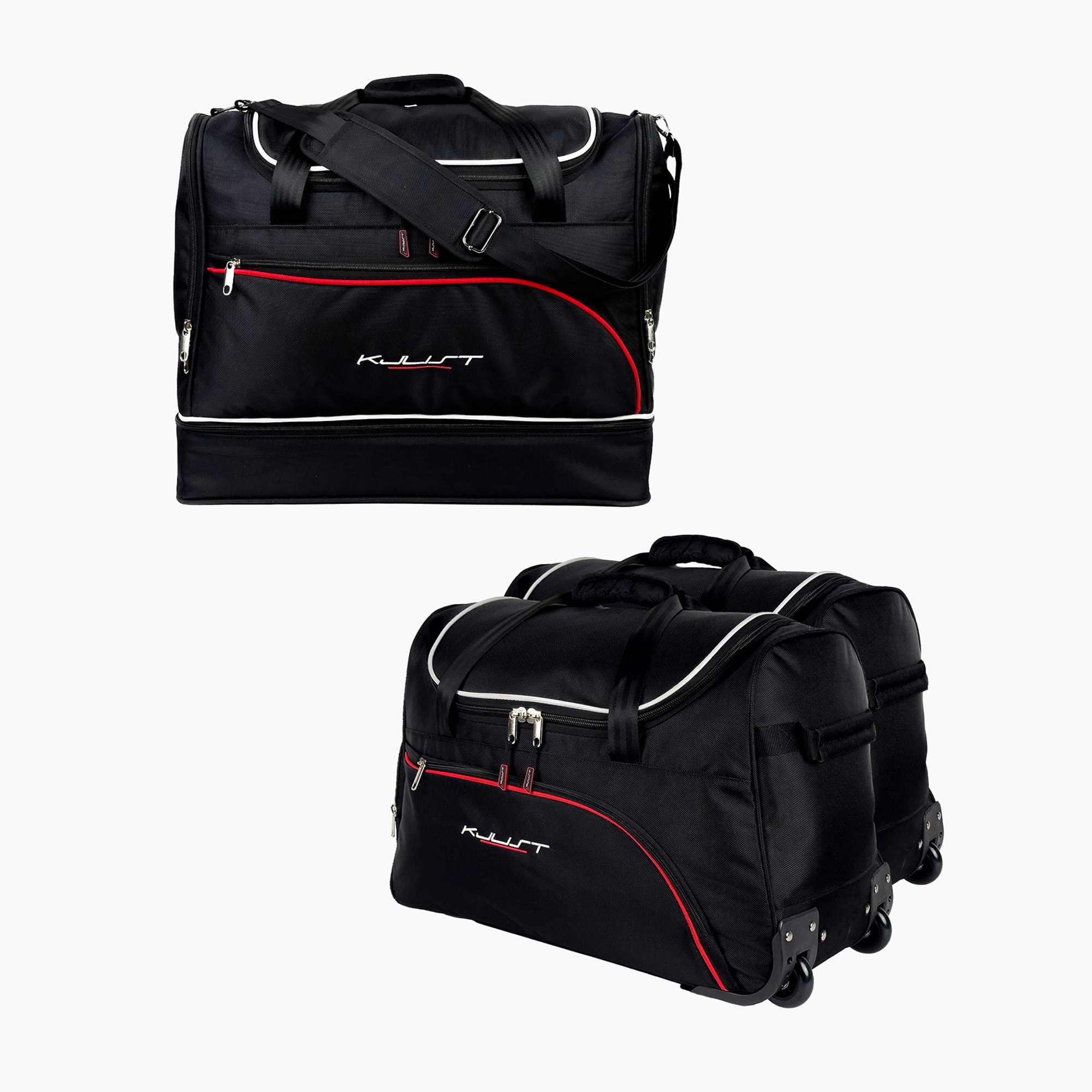 Set de genți pentru portbagaj KJUST Citroen C4 Cactus 2017-2021 3 buc. black
