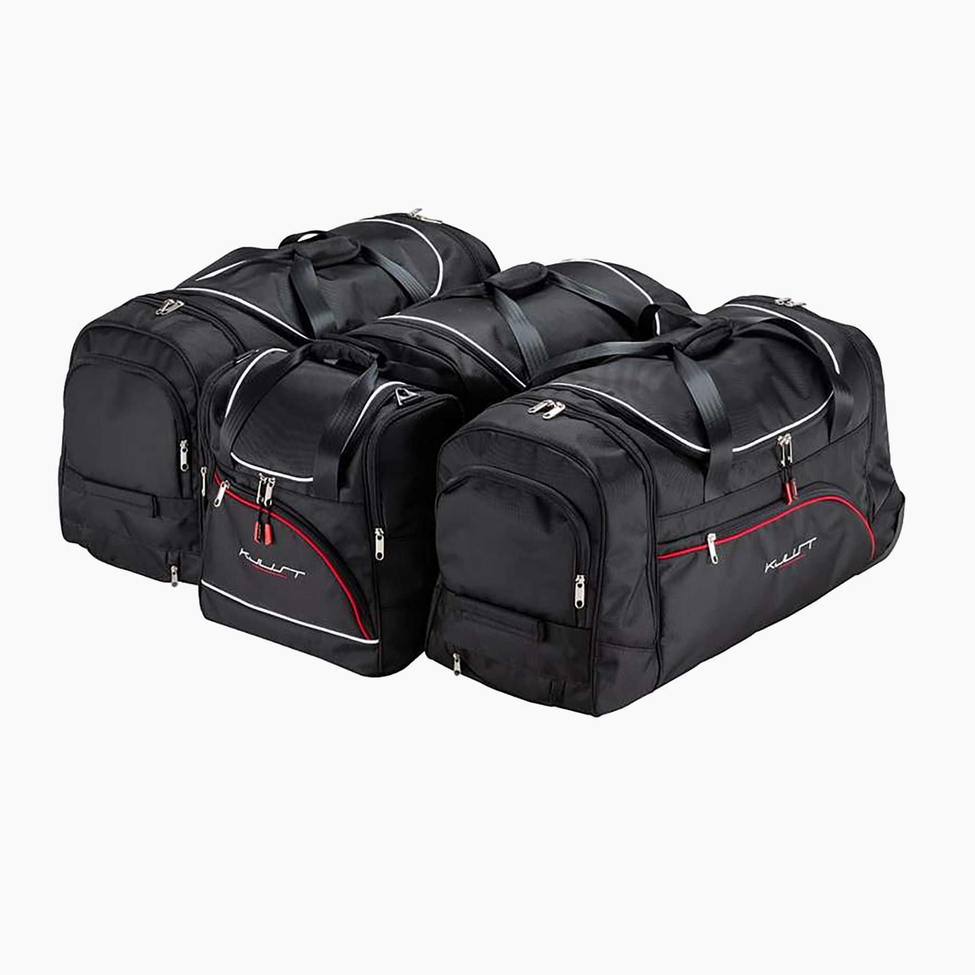 Комплект чанти за багажник KJUST Mercedes-Benz Glc Phev 2019-2022 4 бр. black