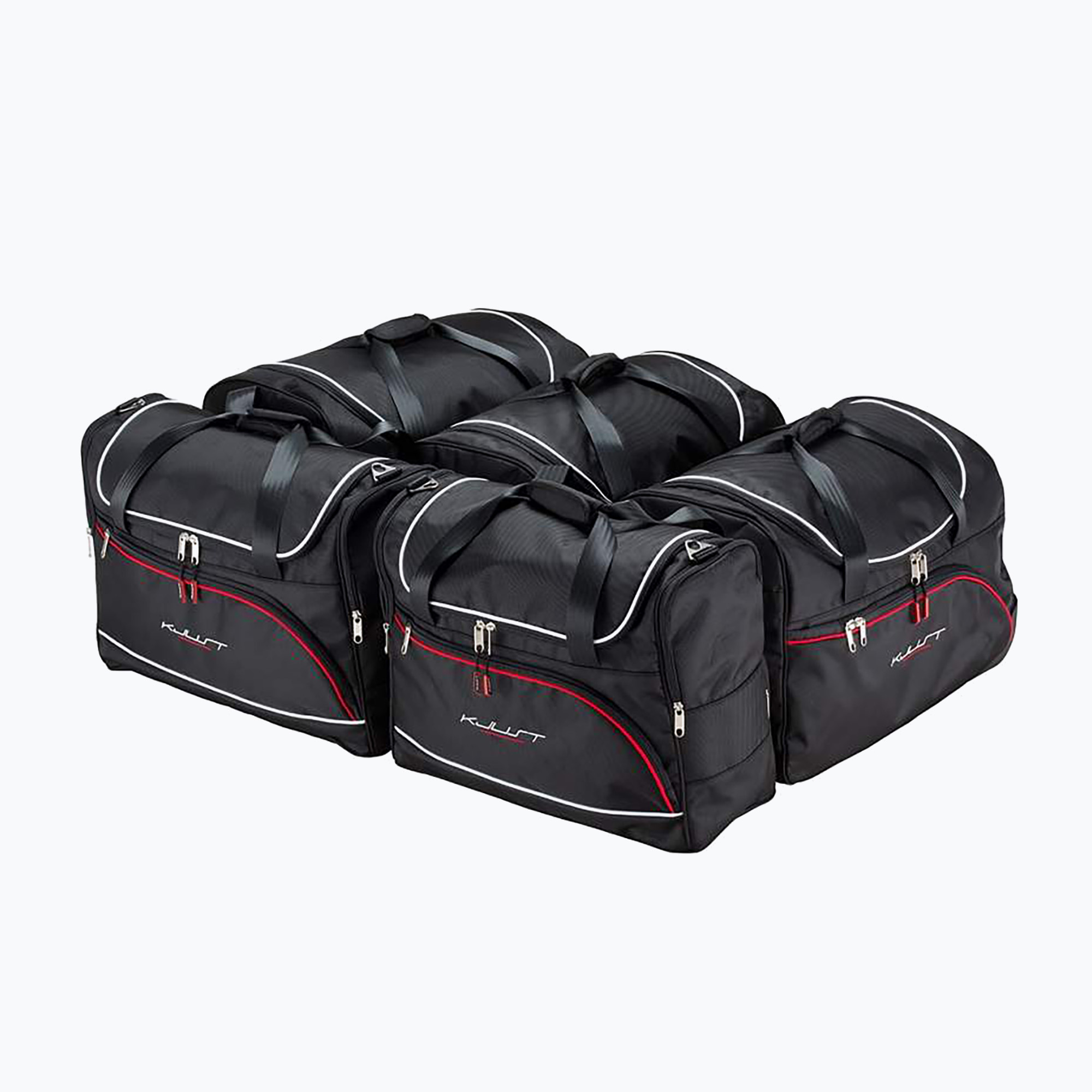 KJUST Audi E-Tron Sportback boot bag set 2020+ 5 pcs black