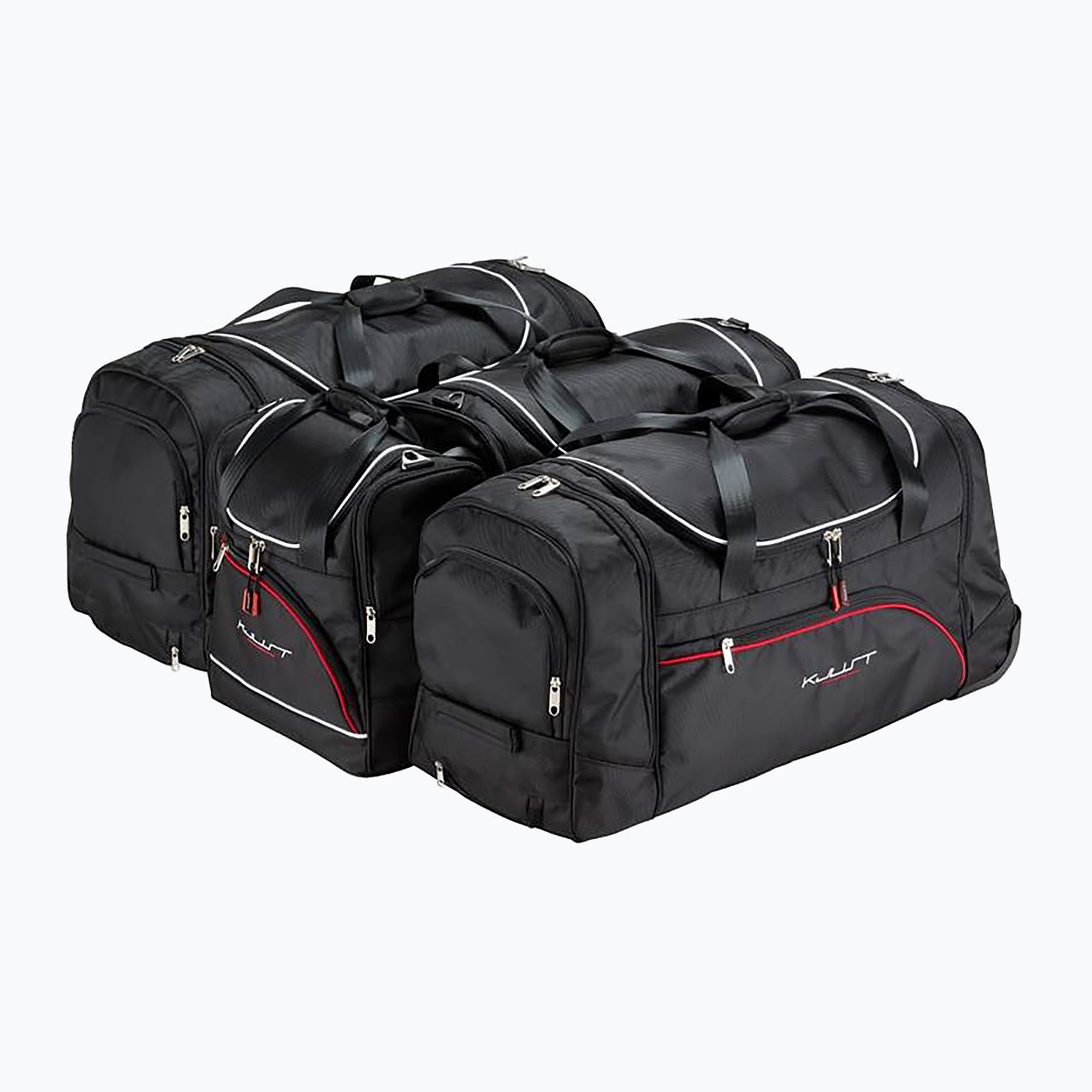 Set de genți pentru portbagaj KJUST Jeep Compass Phev 2020+ 4 buc. black (Jeep Compass Phev 7021015)