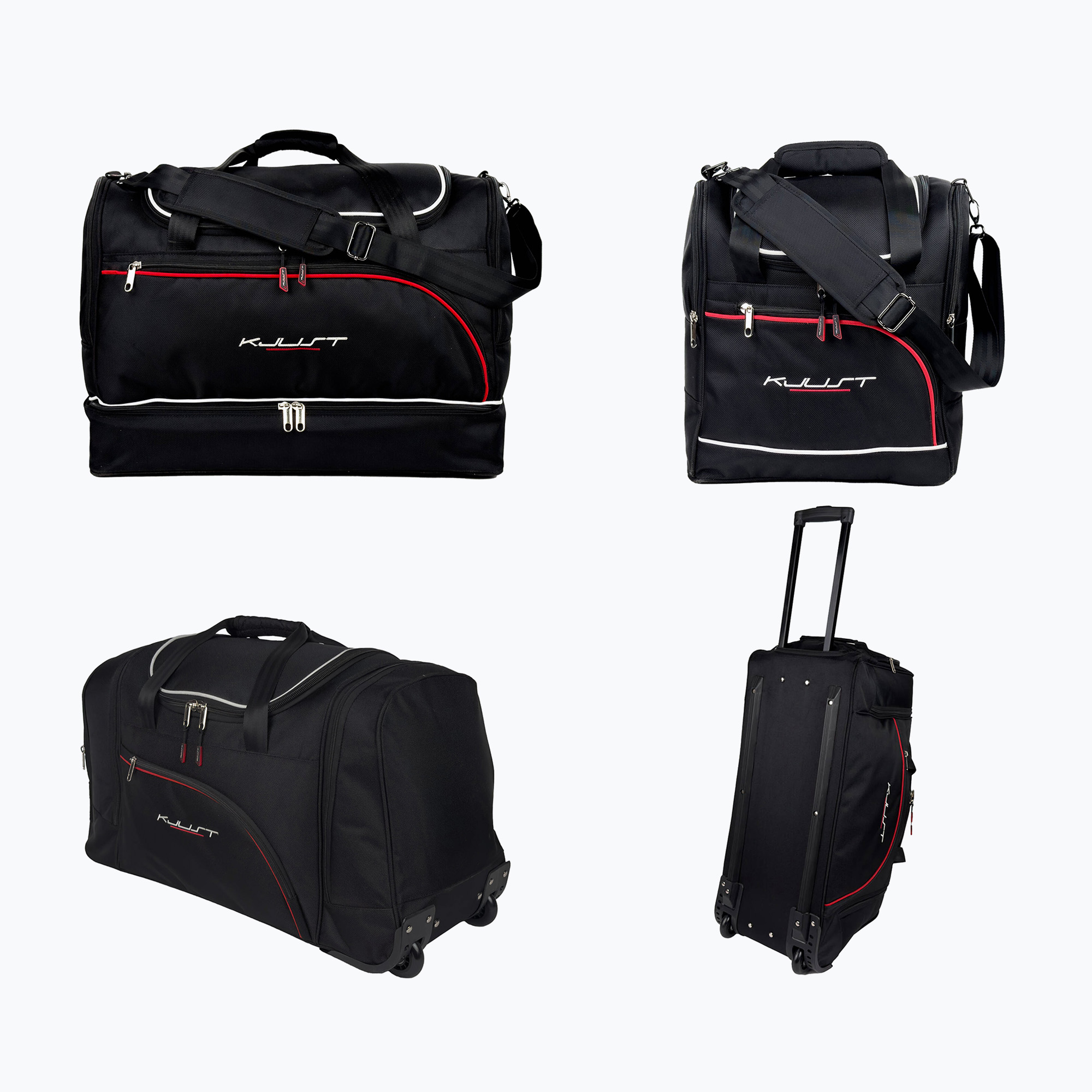 Комплект чанти за багажник KJUST Ford Kuga PHEV 2019 4 бр. black