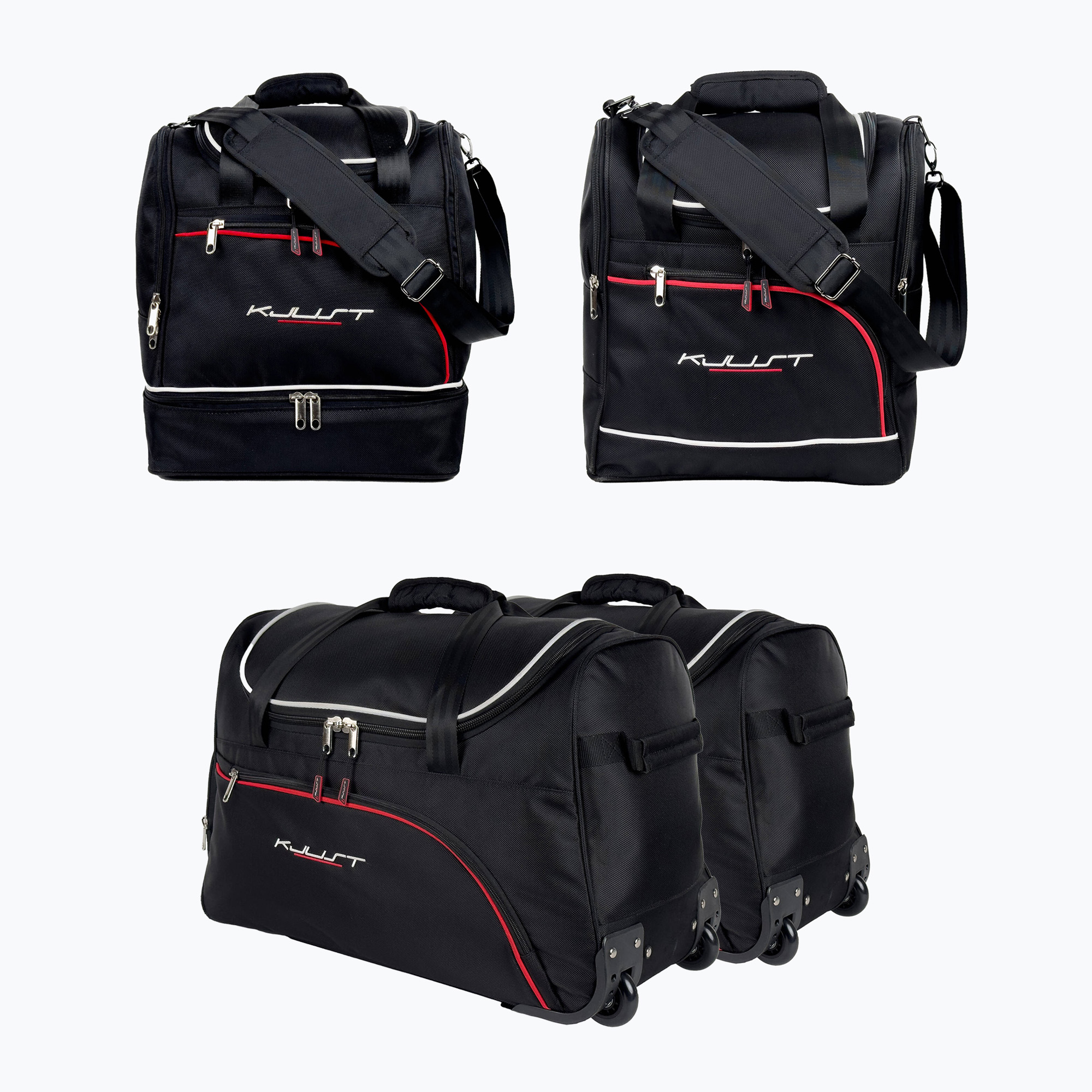 Комплект чанти за багажник KJUST KJUST Opel Astra Hatchback PHEV 2021  4 бр. black