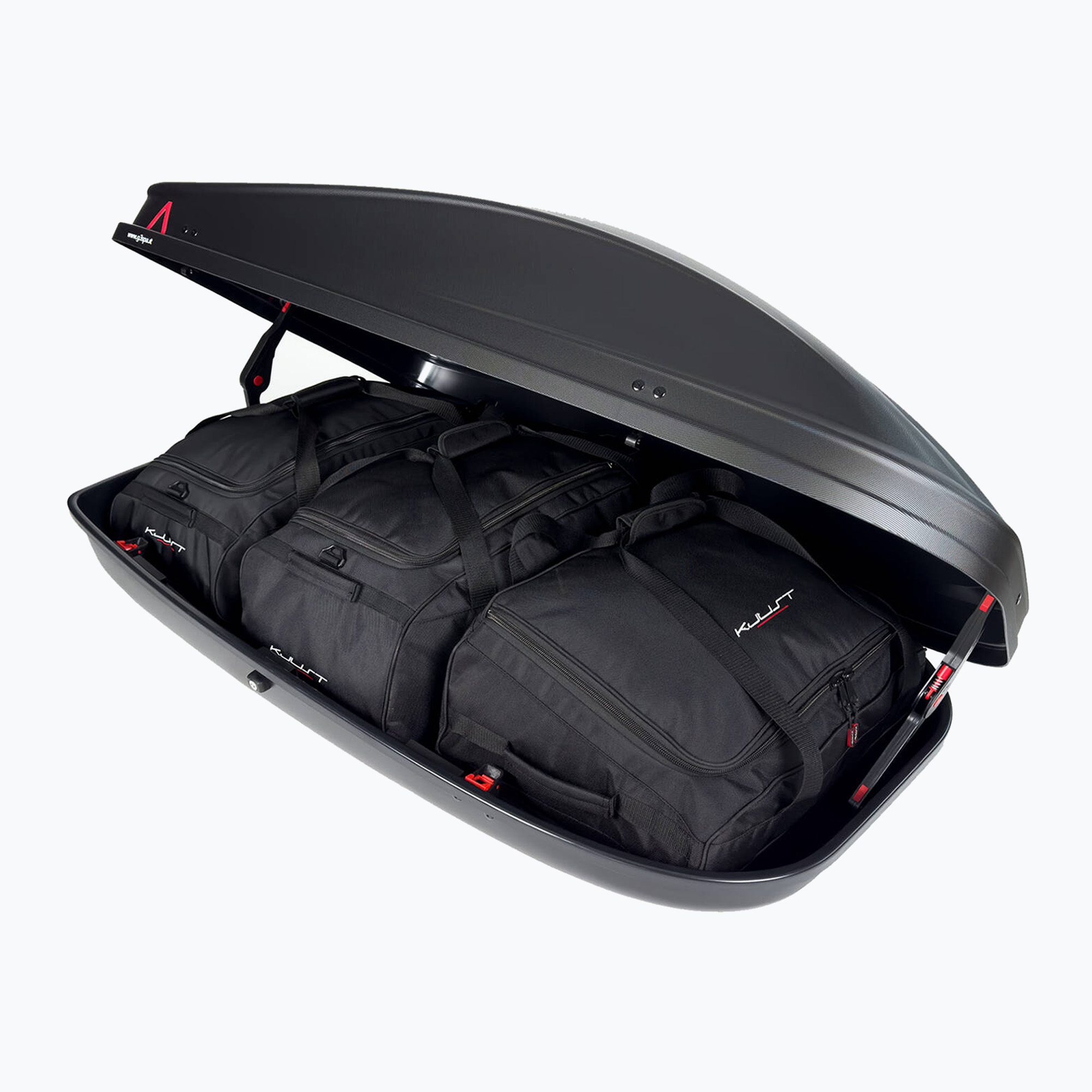KJUST G3 Spark 400 Set di borse da tetto 3 pezzi nero