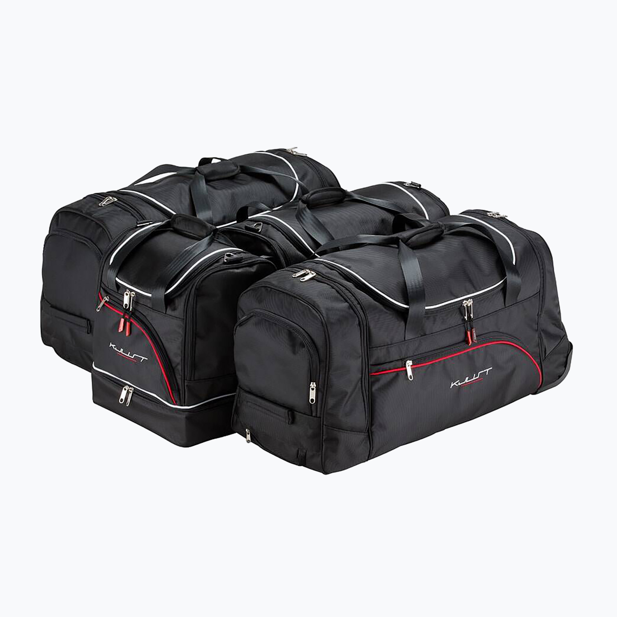 KJUST Cupra Formentor PHEV 2021+ set di borse sportive 4 pezzi nero. (Cupra Formentor PHEV 2021+ 7002012)