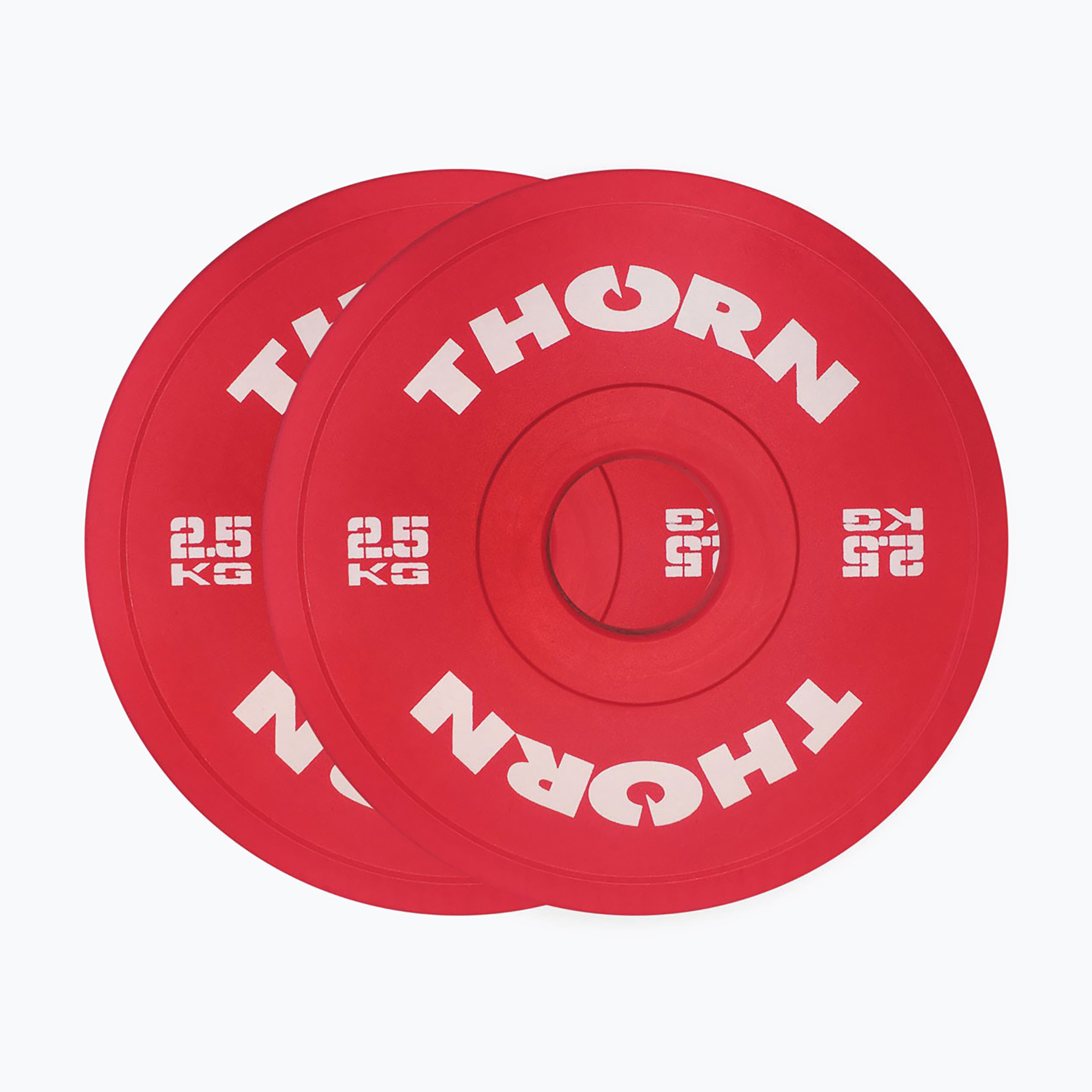 Greutate THORN FIT Fractional 2 x 5 kg red/white