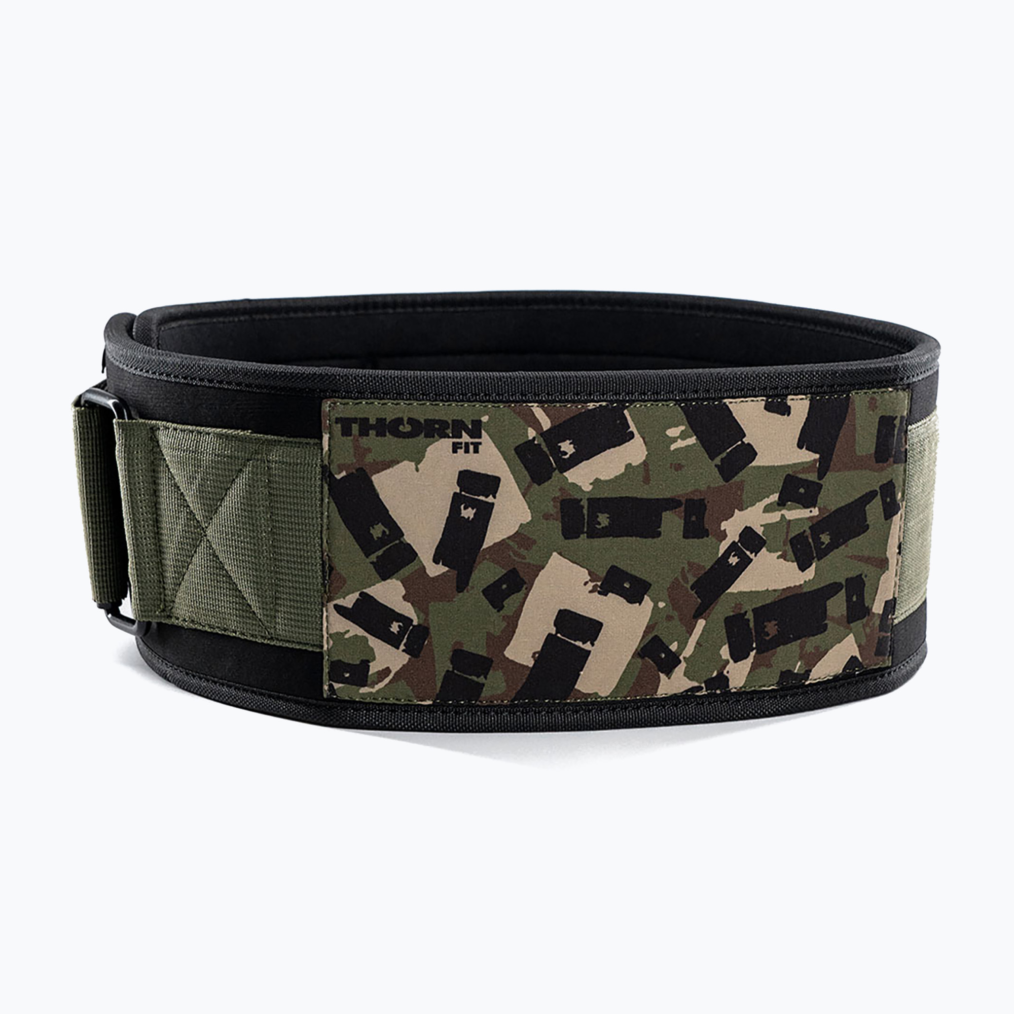 Pas do podnoszenia ciężarów THORN FIT Pro Camo black/moro/white 