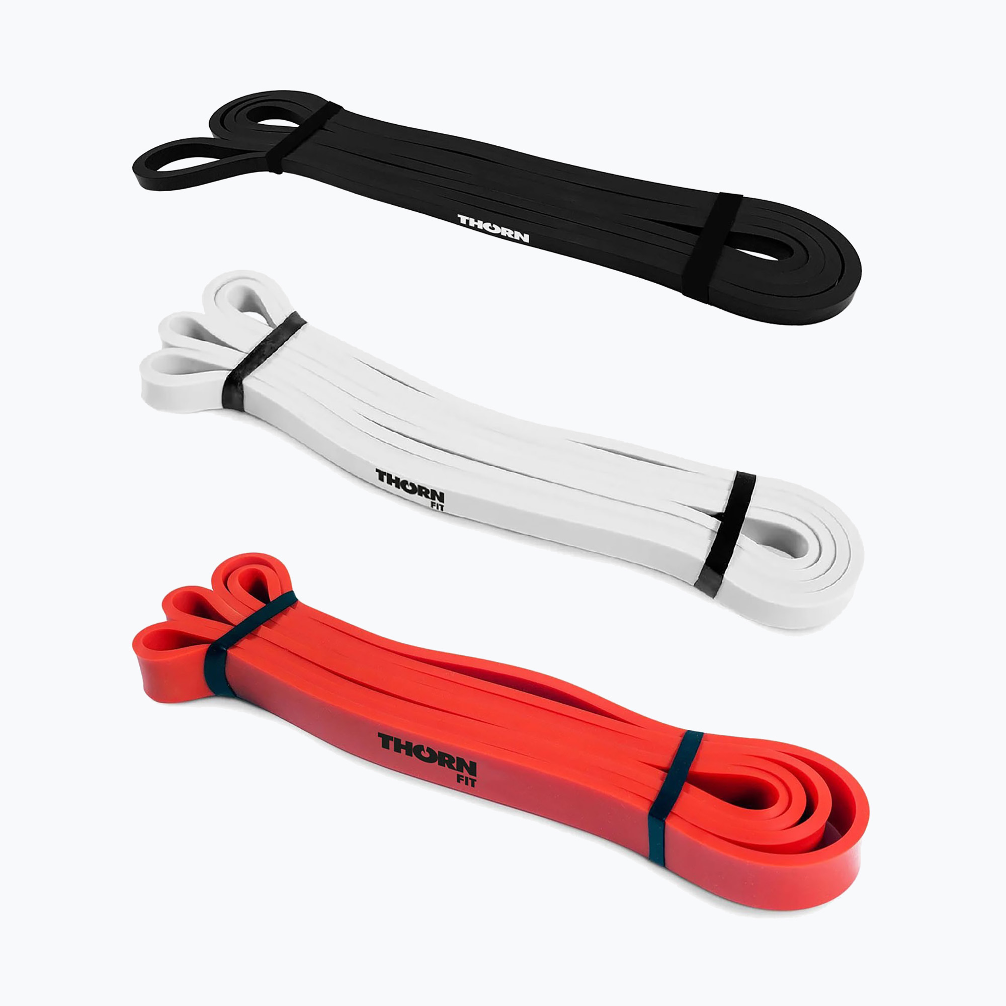 Ластици за упражнения THORN FIT Superband Light blach/white/red