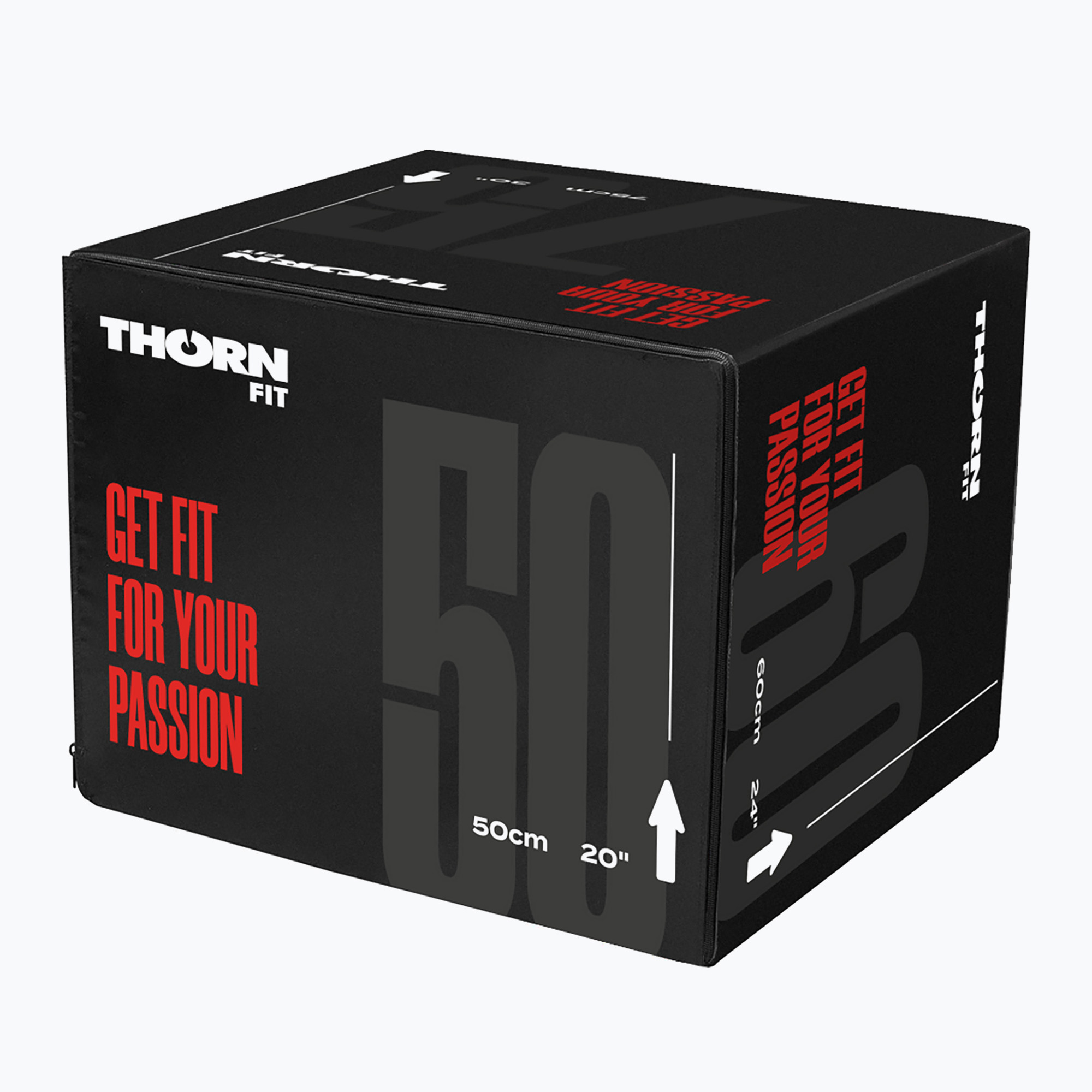 Плиометрична кутия THORN FIT Hybrid Plyo Box black