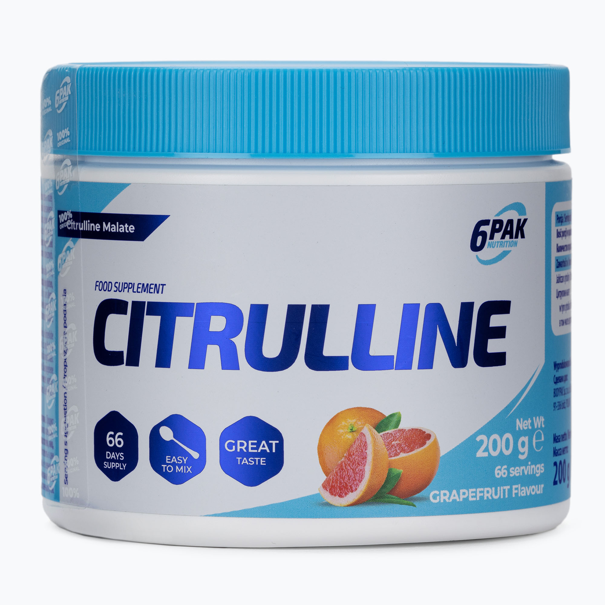 Citrulină 6PAK Citrulină 6PAK Citrulină 200g grapefruit PAK/113#GREJP (Citrulline PAK/113#GREJP)